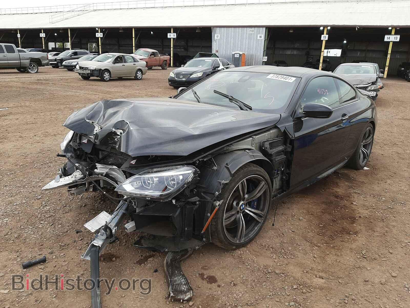 2013 BMW M6 - VIN: WBSLX9C54DD159907 - Фото 2