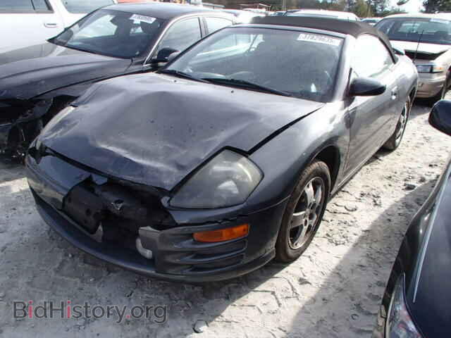 2002 MITSUBISHI ECLIPSE - VIN: 4A3AE45G42E095037 - Фото 2