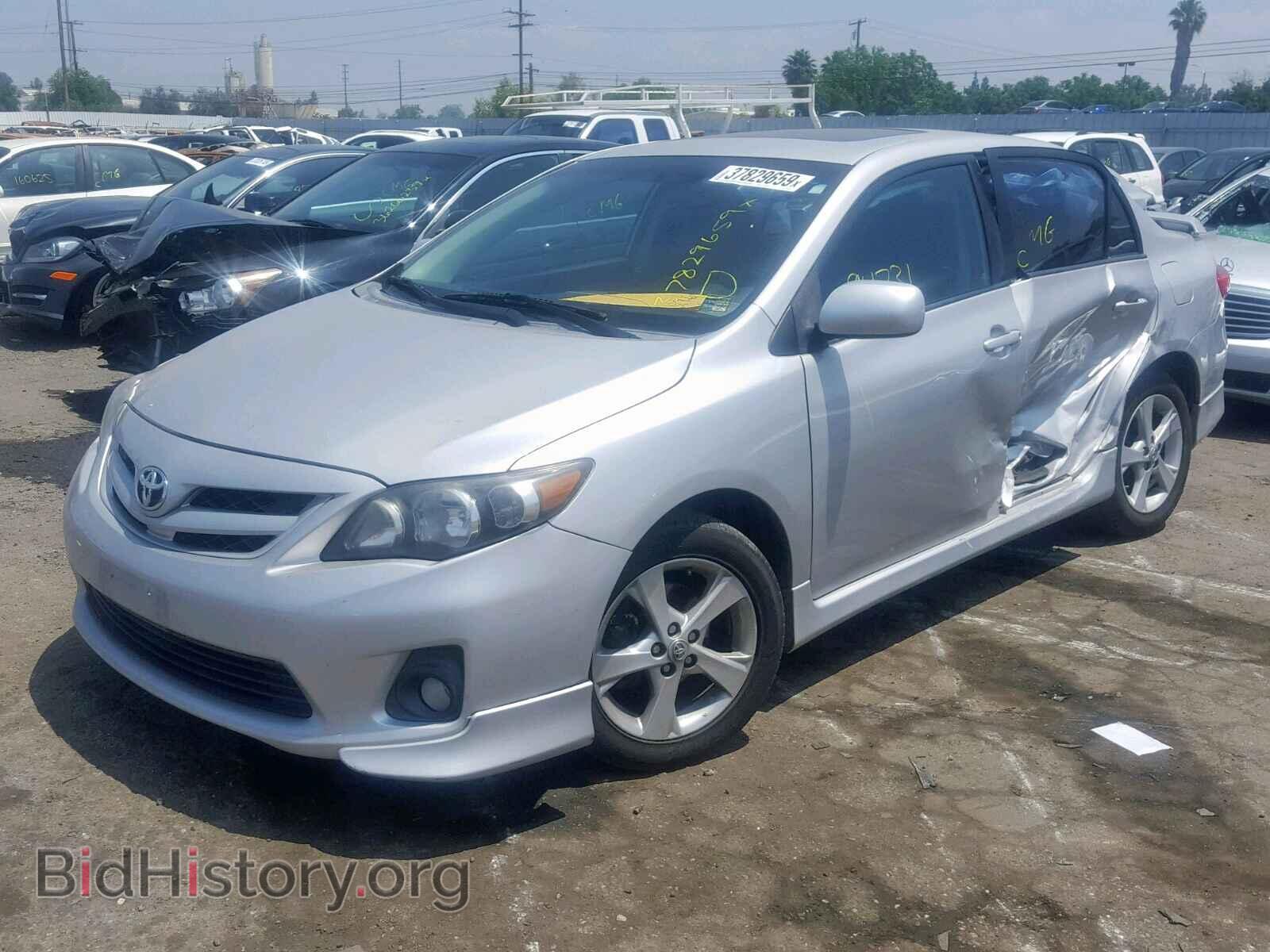 2011 TOYOTA COROLLA BA - VIN: 2T1BU4EEXBC689045 - Фото 2