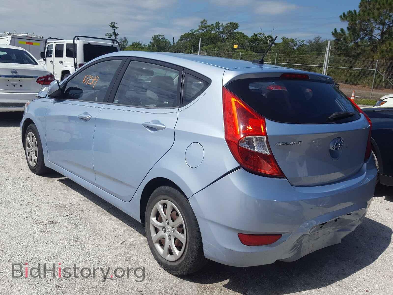 2012 HYUNDAI ACCENT - VIN: KMHCT5AE1CU007561 - Фото 3