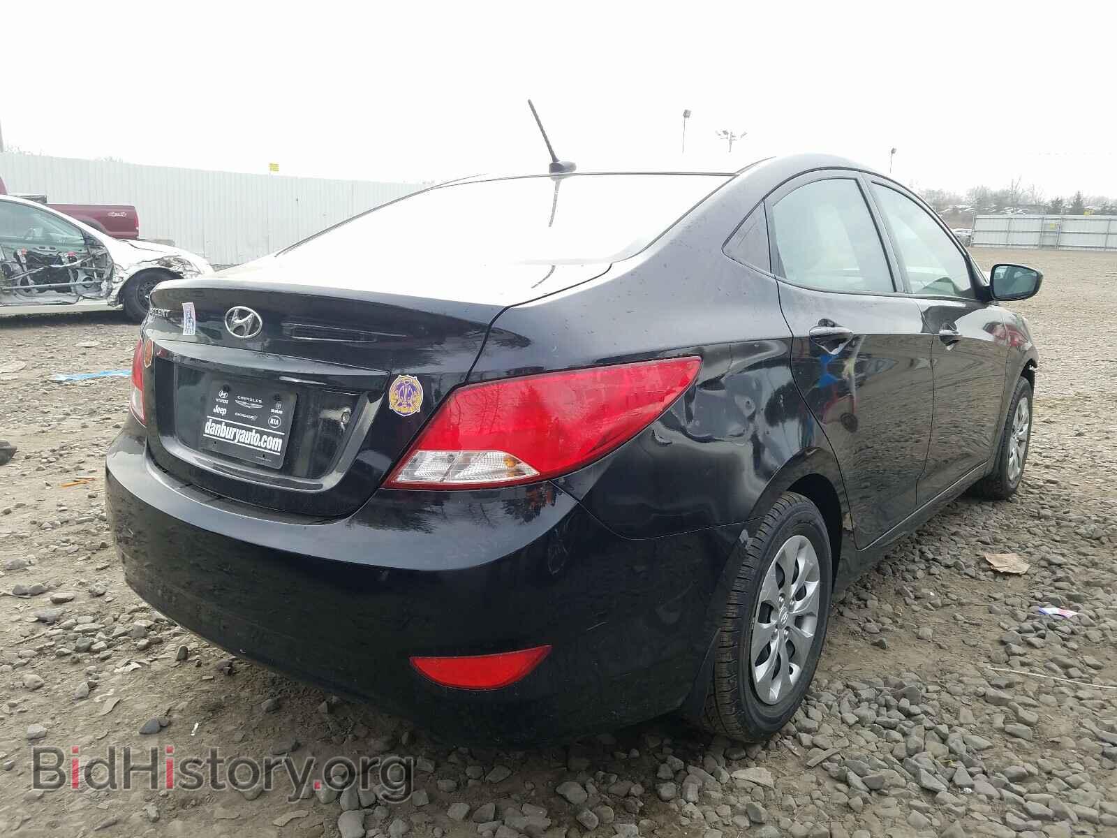 2017 HYUNDAI ACCENT - VIN: KMHCT4AE8HU347159 - Фото 4