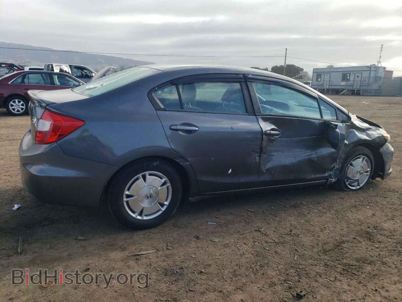 2012 HONDA CIVIC - VIN: 2HGFB2F63CH554565 - Фото 3