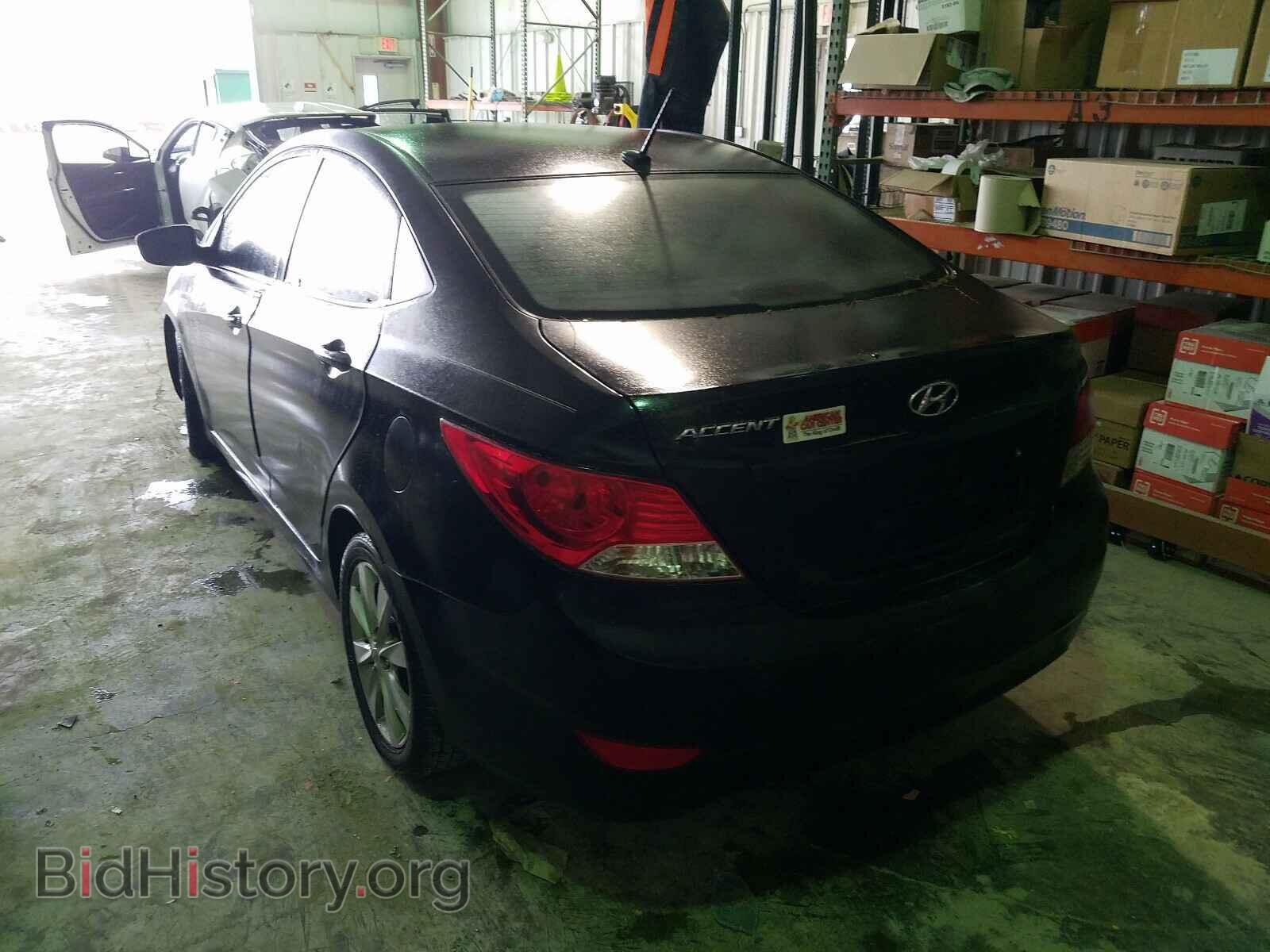 2013 HYUNDAI ACCENT - VIN: KMHCU4AE9DU462263 - Фото 3