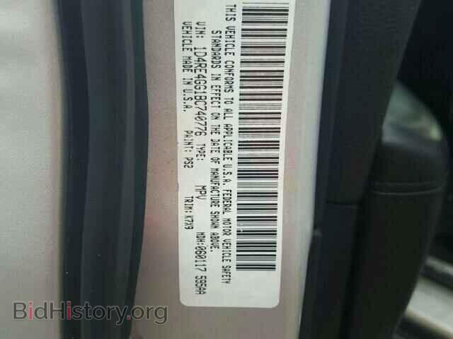 2011 DODGE DURANGO - VIN: 1D4RE4GG1BC740776 - Фото 10