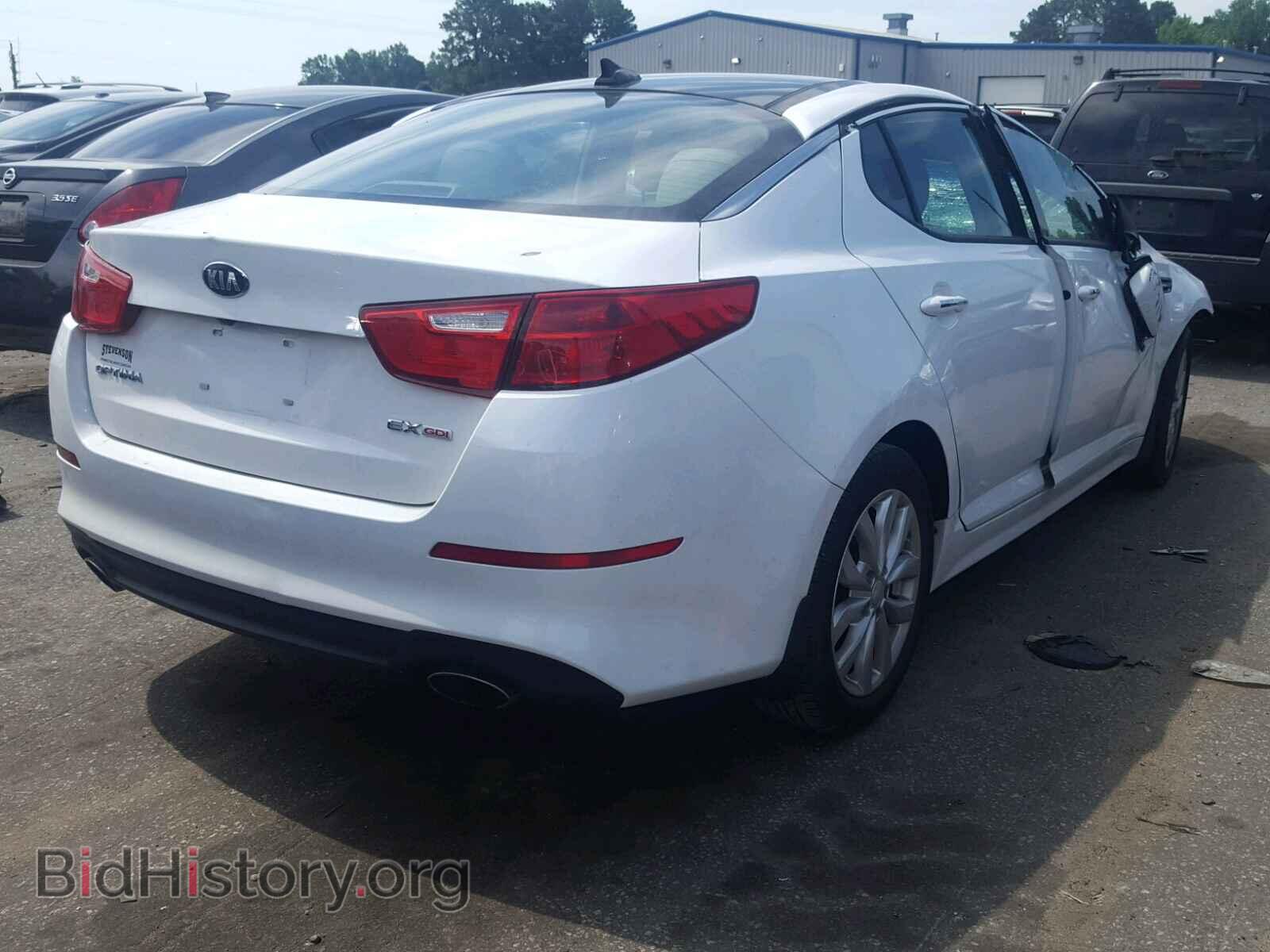 2015 KIA OPTIMA - VIN: 5XXGN4A77FG370730 - Photo 4