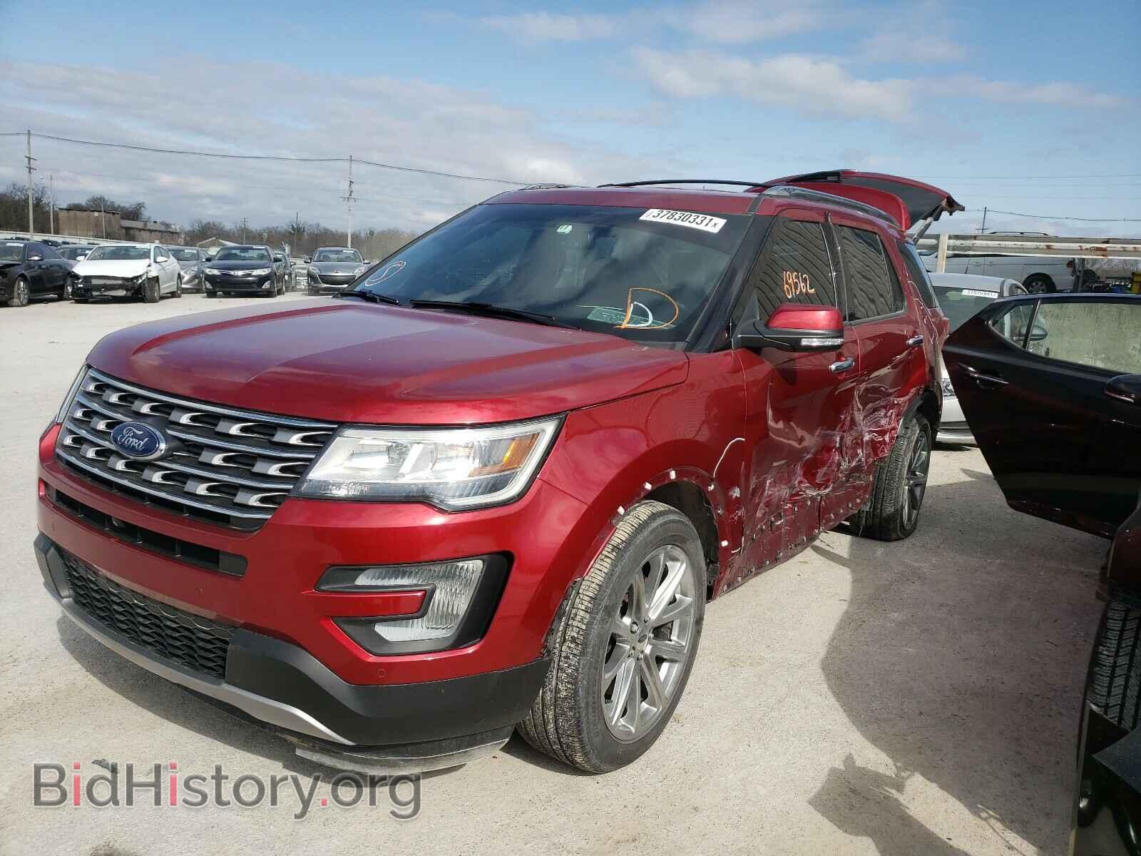2017 FORD EXPLORER - VIN: 1FM5K8F88HGA41941 - Фото 2