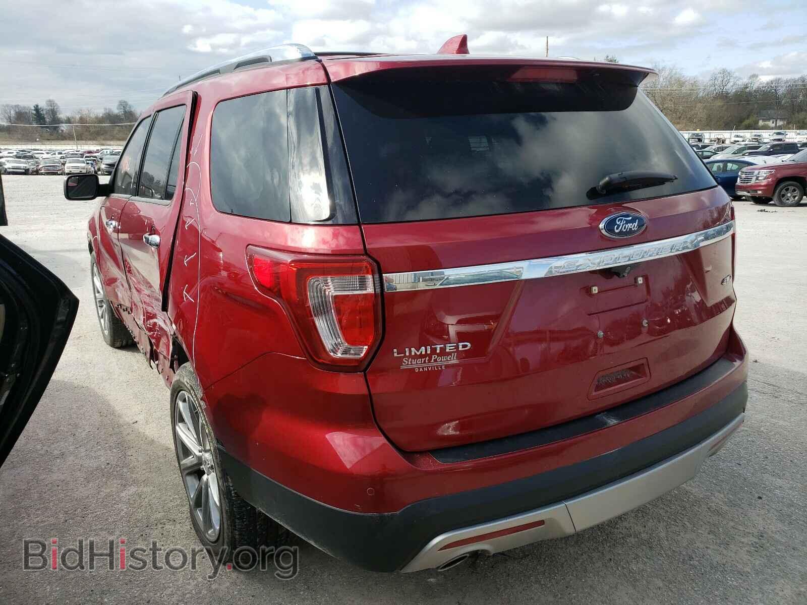 2017 FORD EXPLORER - VIN: 1FM5K8F88HGA41941 - Фото 3