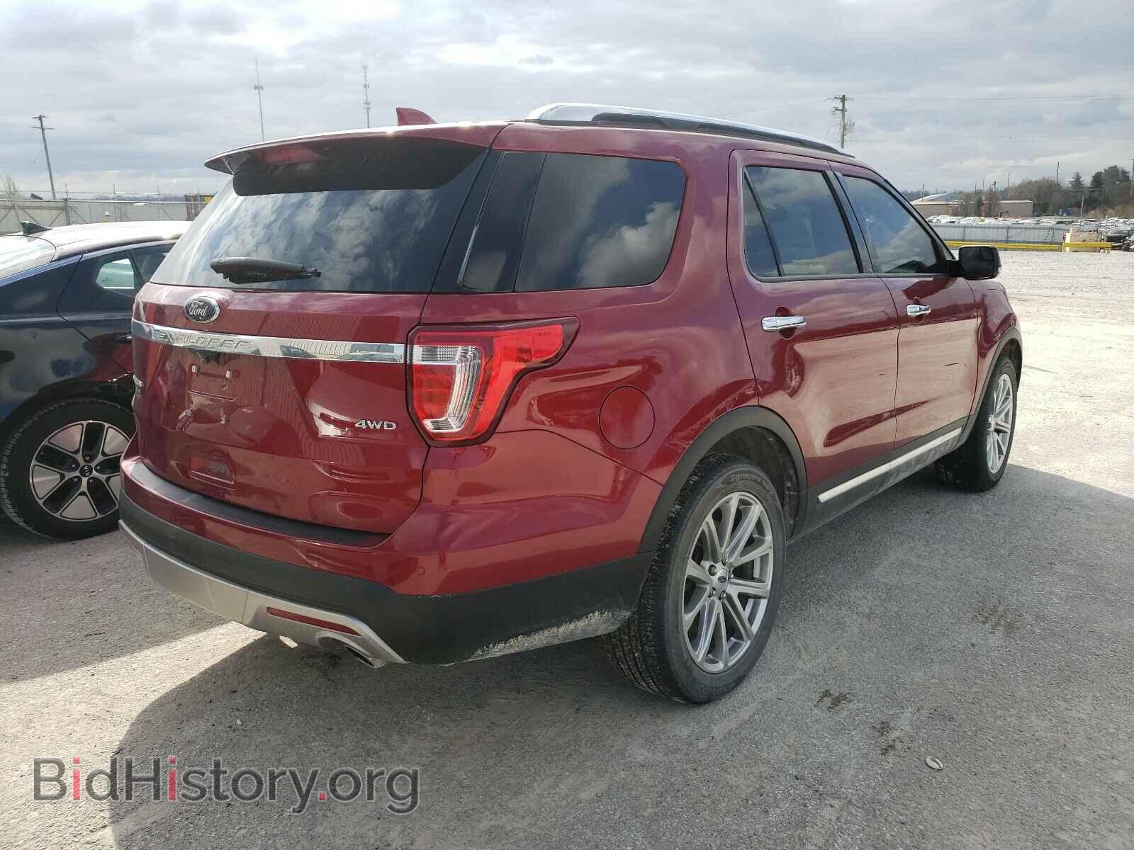 2017 FORD EXPLORER - VIN: 1FM5K8F88HGA41941 - Фото 4