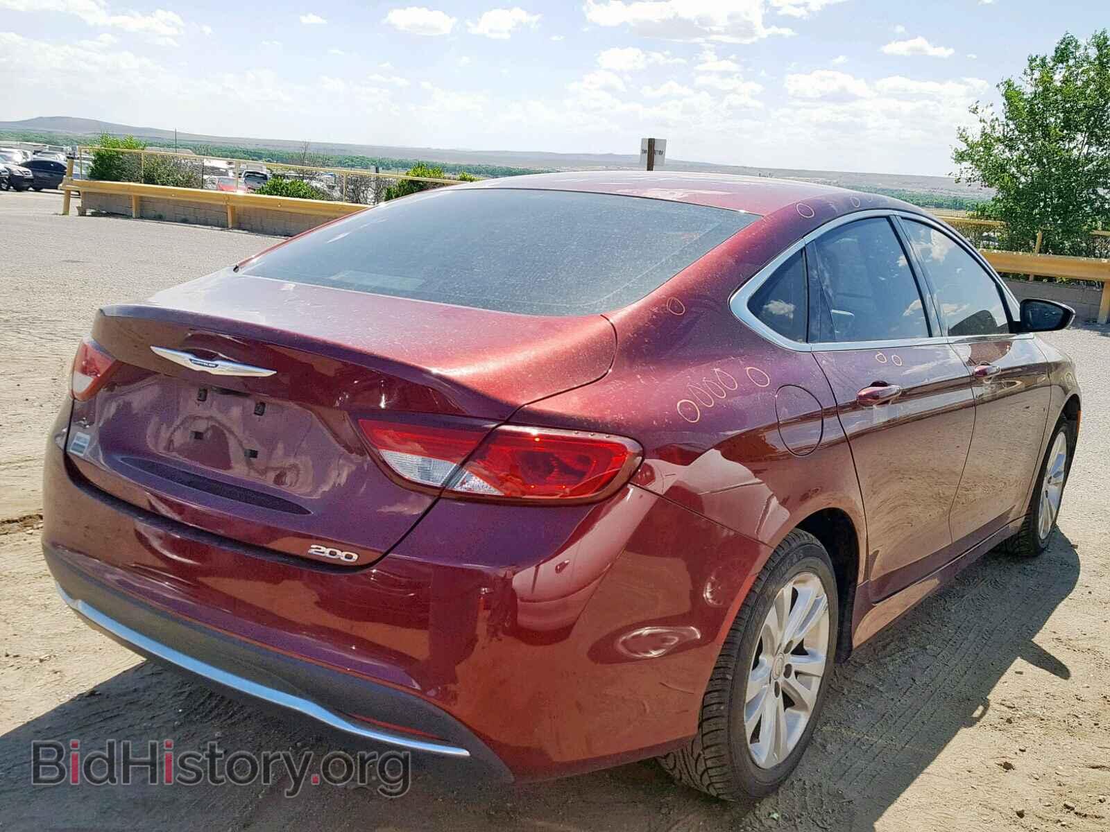 2016 CHRYSLER 200 - VIN: 1C3CCCAB4GN101985 - Фото 4