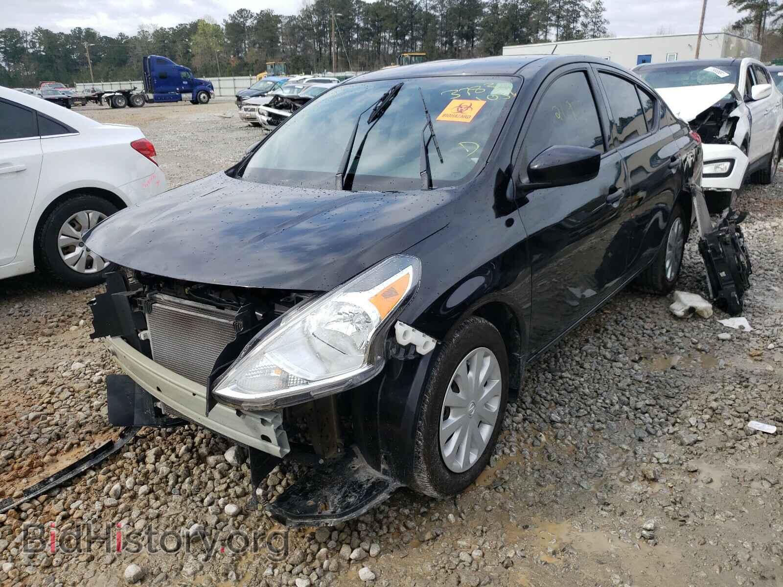 2019 NISSAN VERSA - VIN: 3N1CN7AP3KL805874 - Фото 2