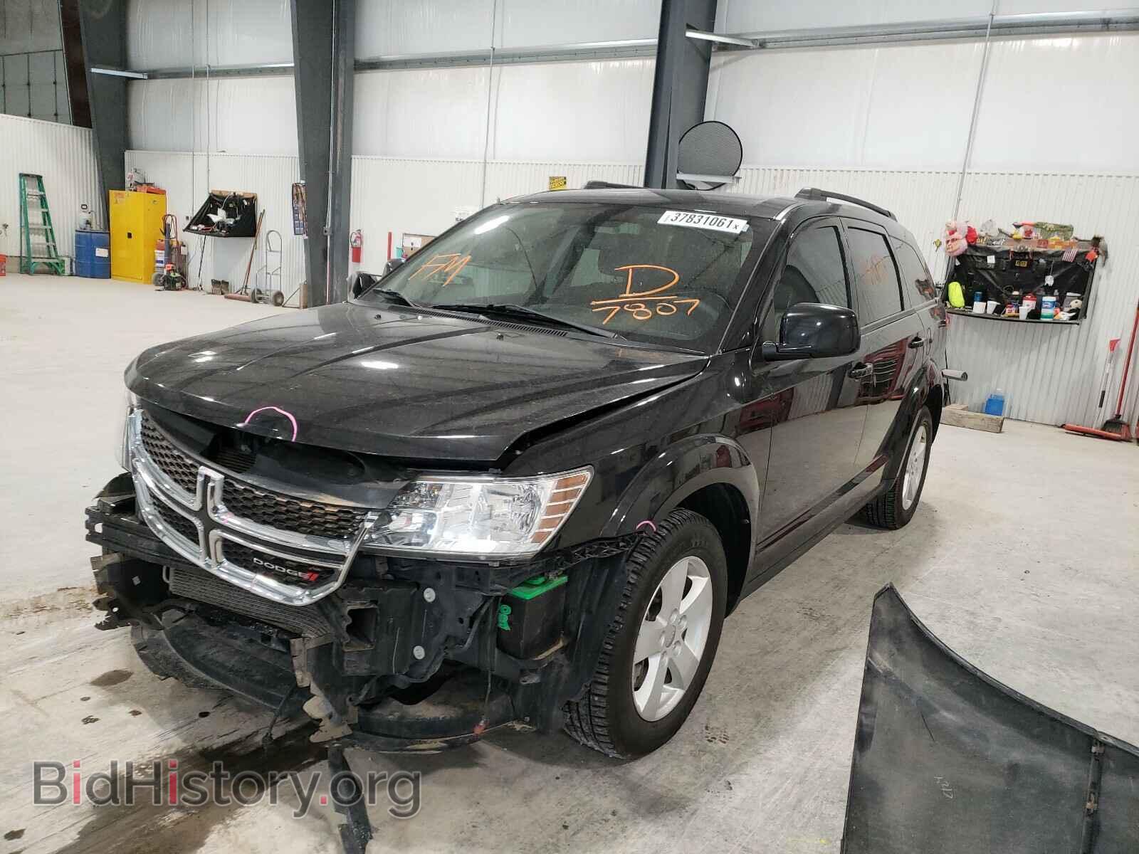 2012 DODGE JOURNEY - VIN: 3C4PDDBG6CT397807 - Фото 2