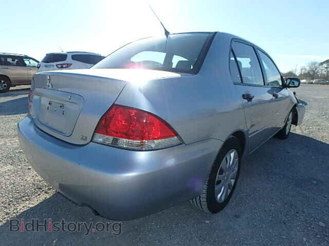 2006 MITSUBISHI LANCER - VIN: JA3AJ26E46U009011 - Фото 4