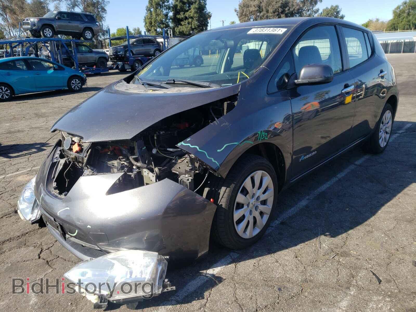 2013 NISSAN LEAF - VIN: 1N4AZ0CP0DC414926 - Фото 2