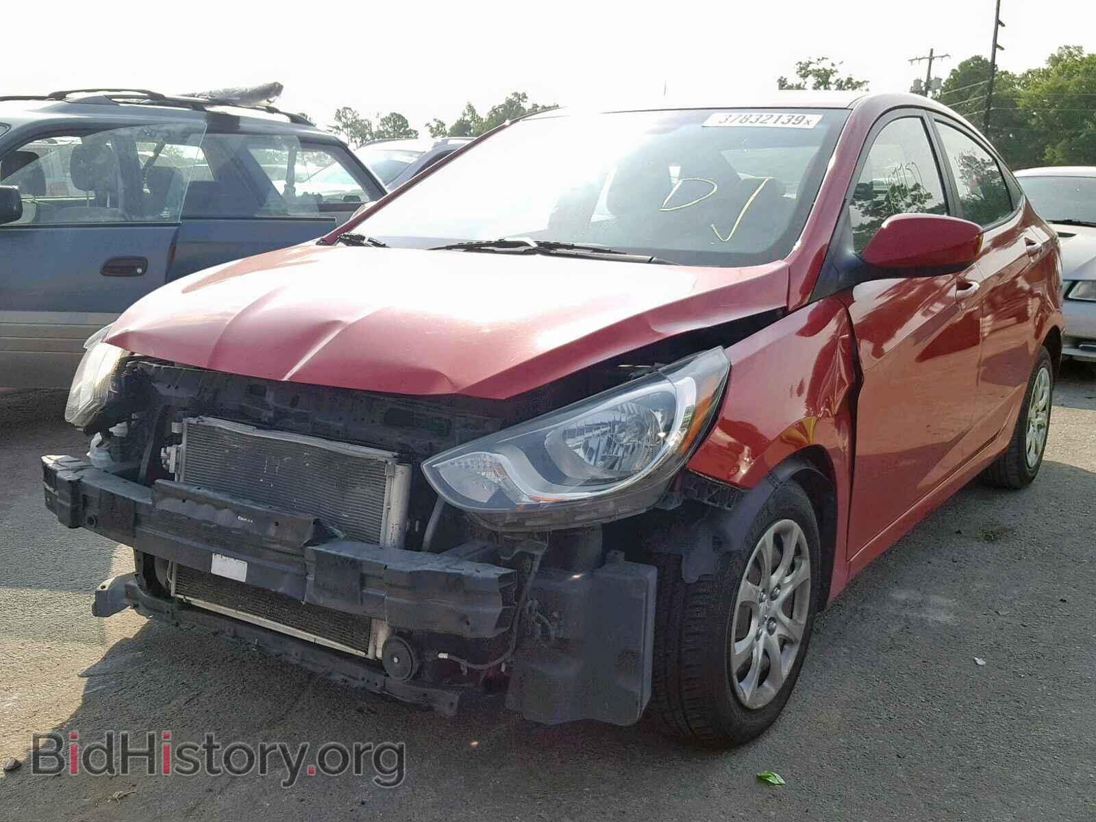 2013 HYUNDAI ACCENT - VIN: KMHCT4AE3DU560904 - Фото 2