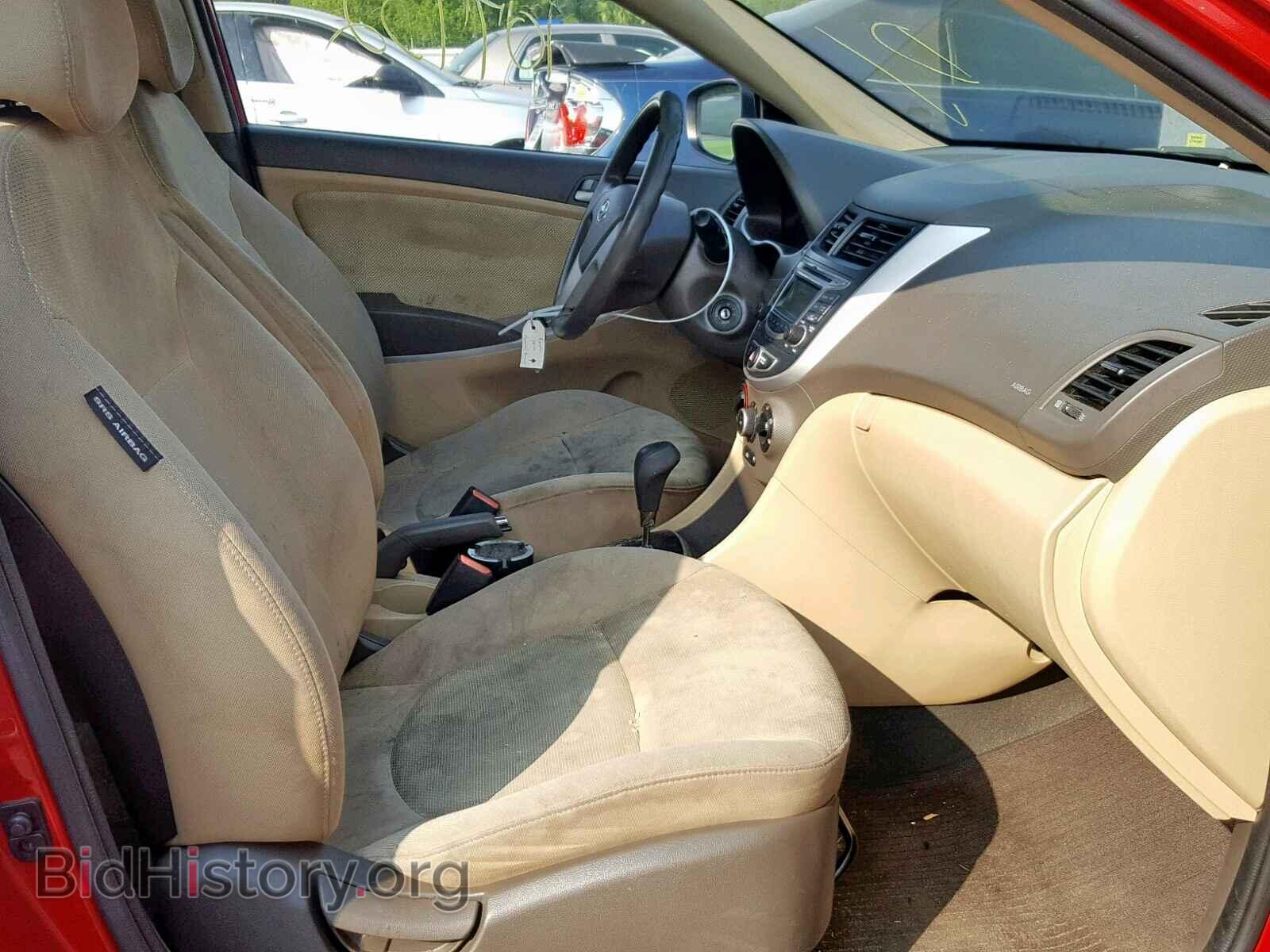 2013 HYUNDAI ACCENT - VIN: KMHCT4AE3DU560904 - Фото 5