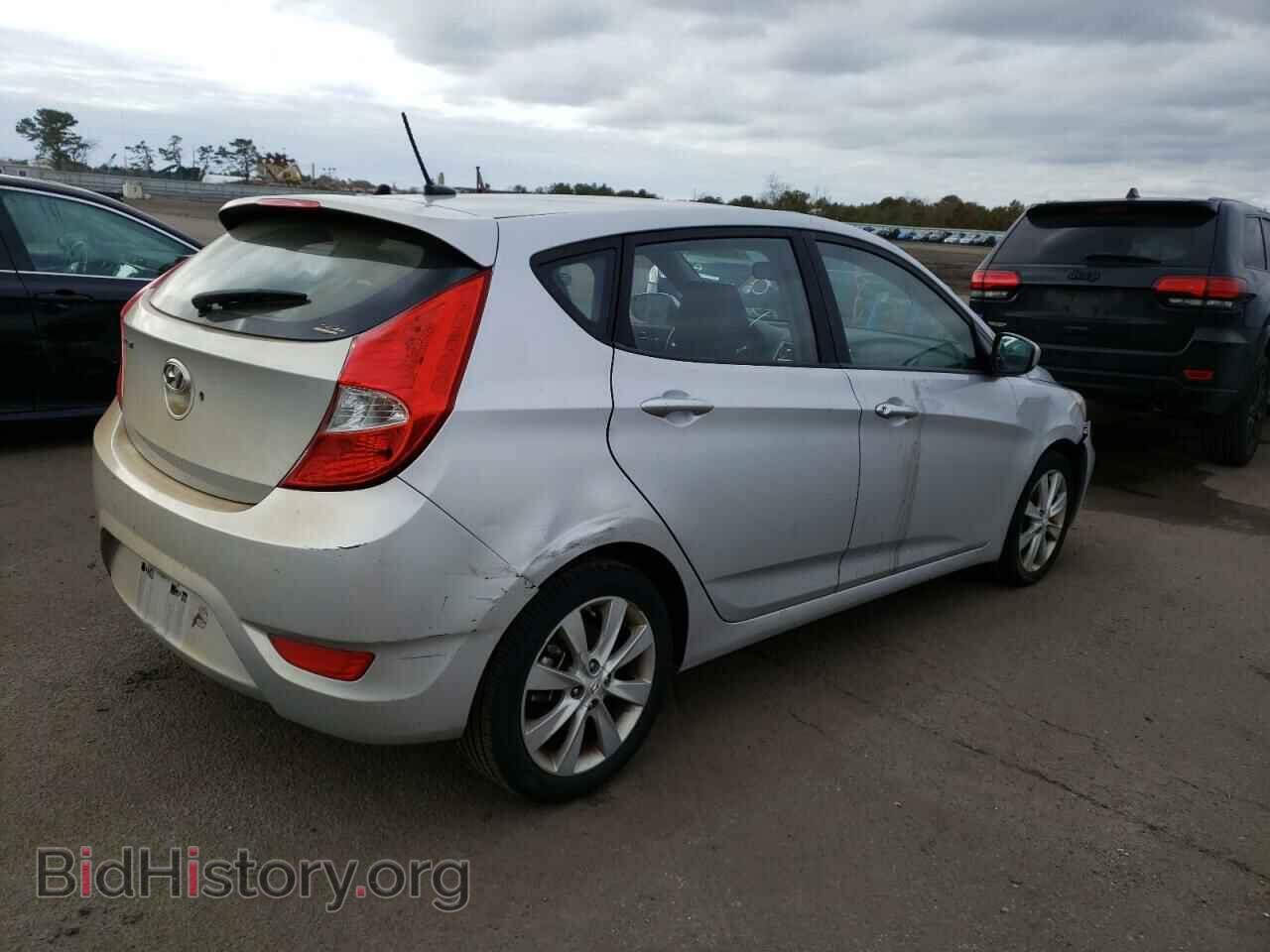 2012 HYUNDAI ACCENT - VIN: KMHCU5AE8CU020773 - Фото 3