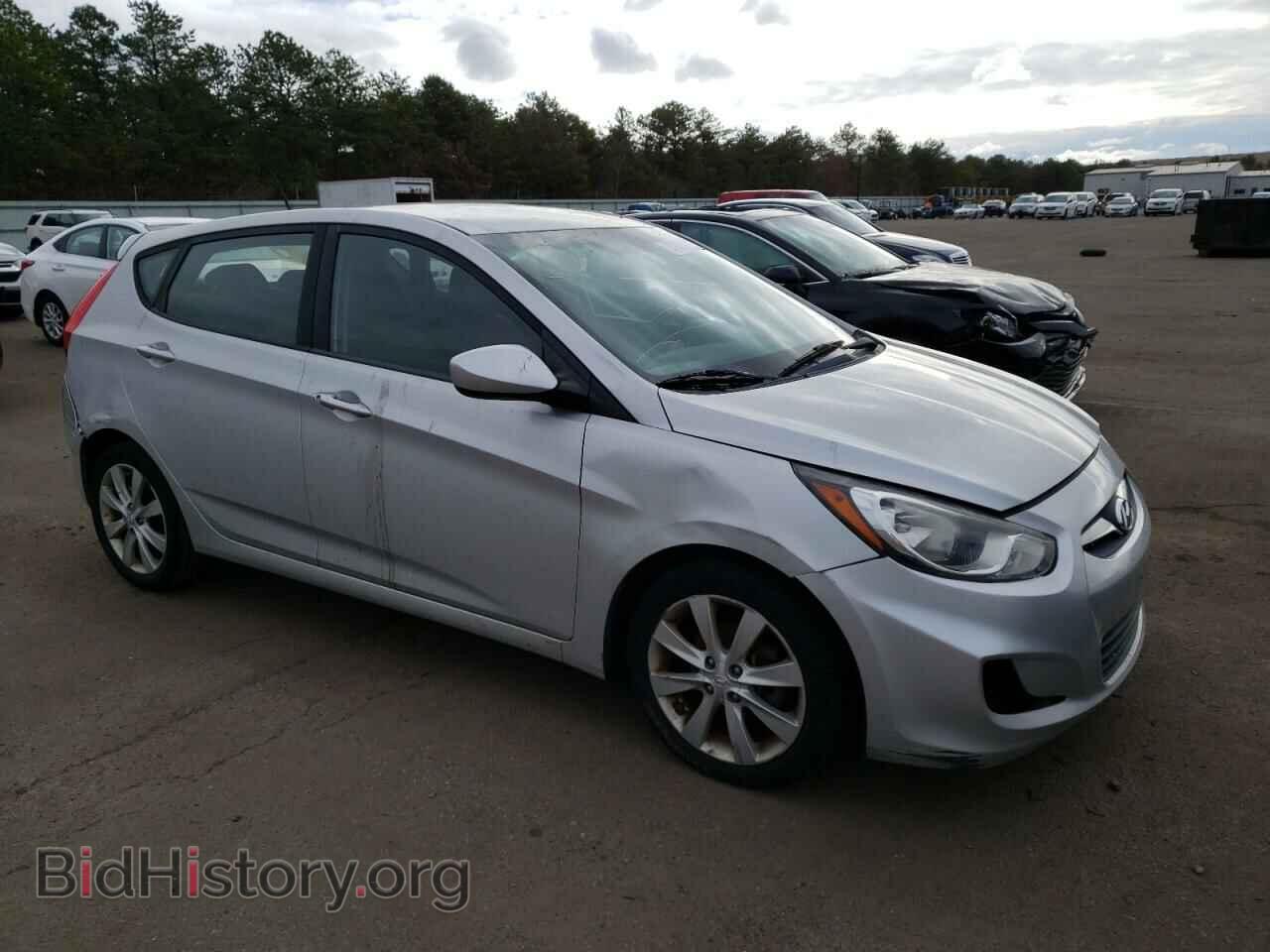 2012 HYUNDAI ACCENT - VIN: KMHCU5AE8CU020773 - Фото 4