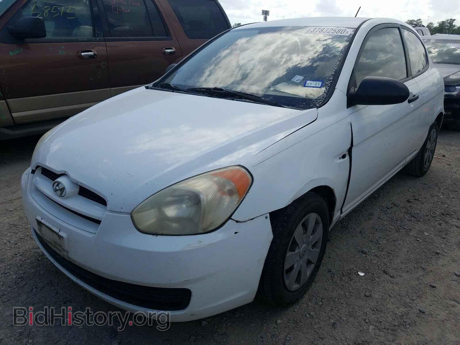 2007 HYUNDAI ACCENT - VIN: KMHCM36C47U022294 - Фото 2