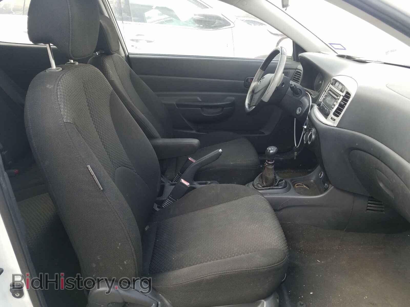 2007 HYUNDAI ACCENT - VIN: KMHCM36C47U022294 - Фото 5