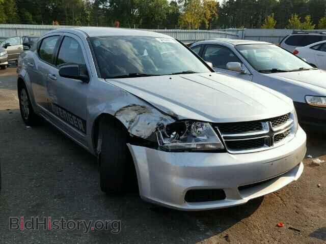 Photo 1C3CDZAB8CN193645 - DODGE AVENGER 2012
