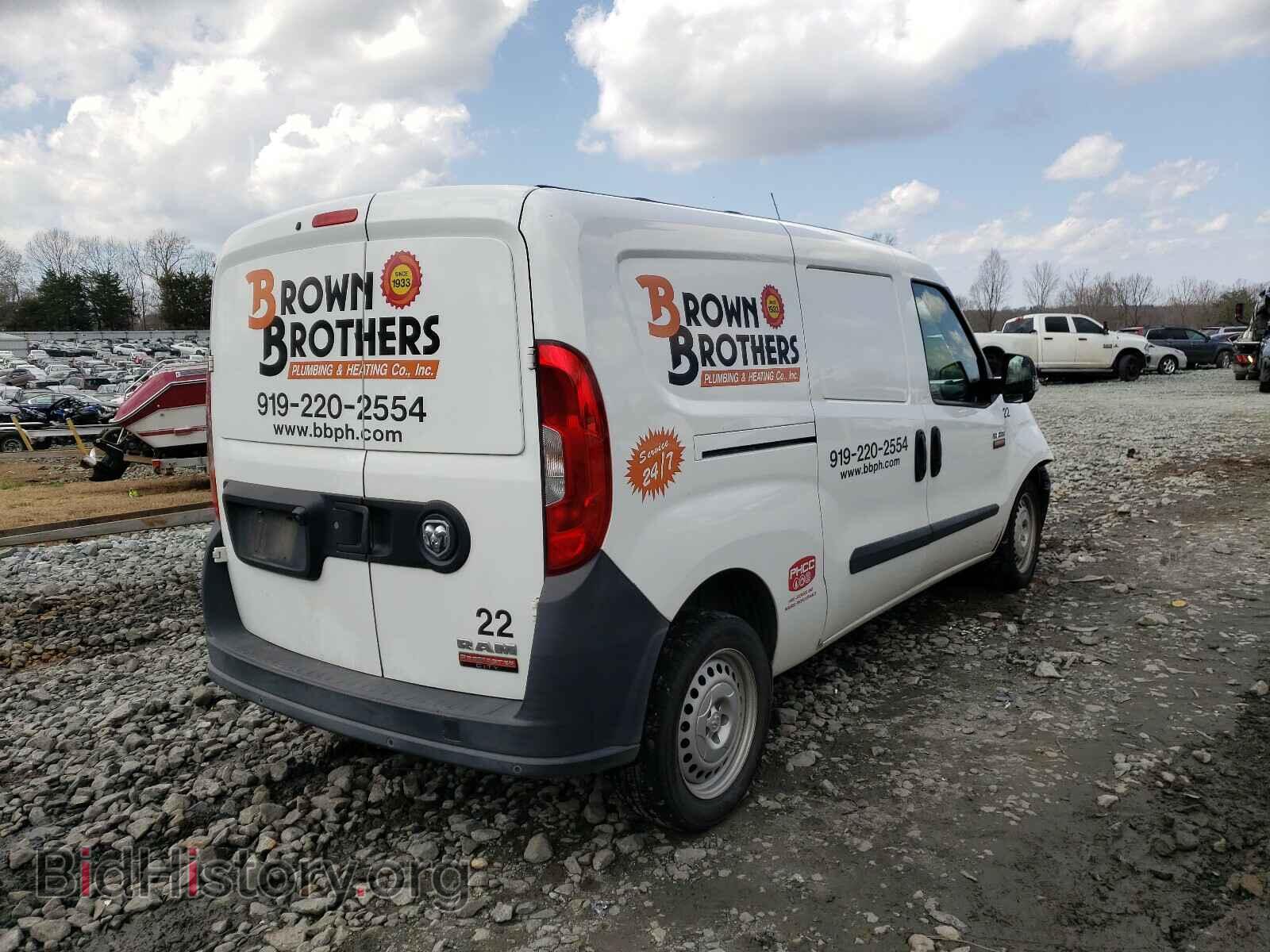 2015 RAM PROMASTER - VIN: ZFBERFAT1F6193906 - Фото 4