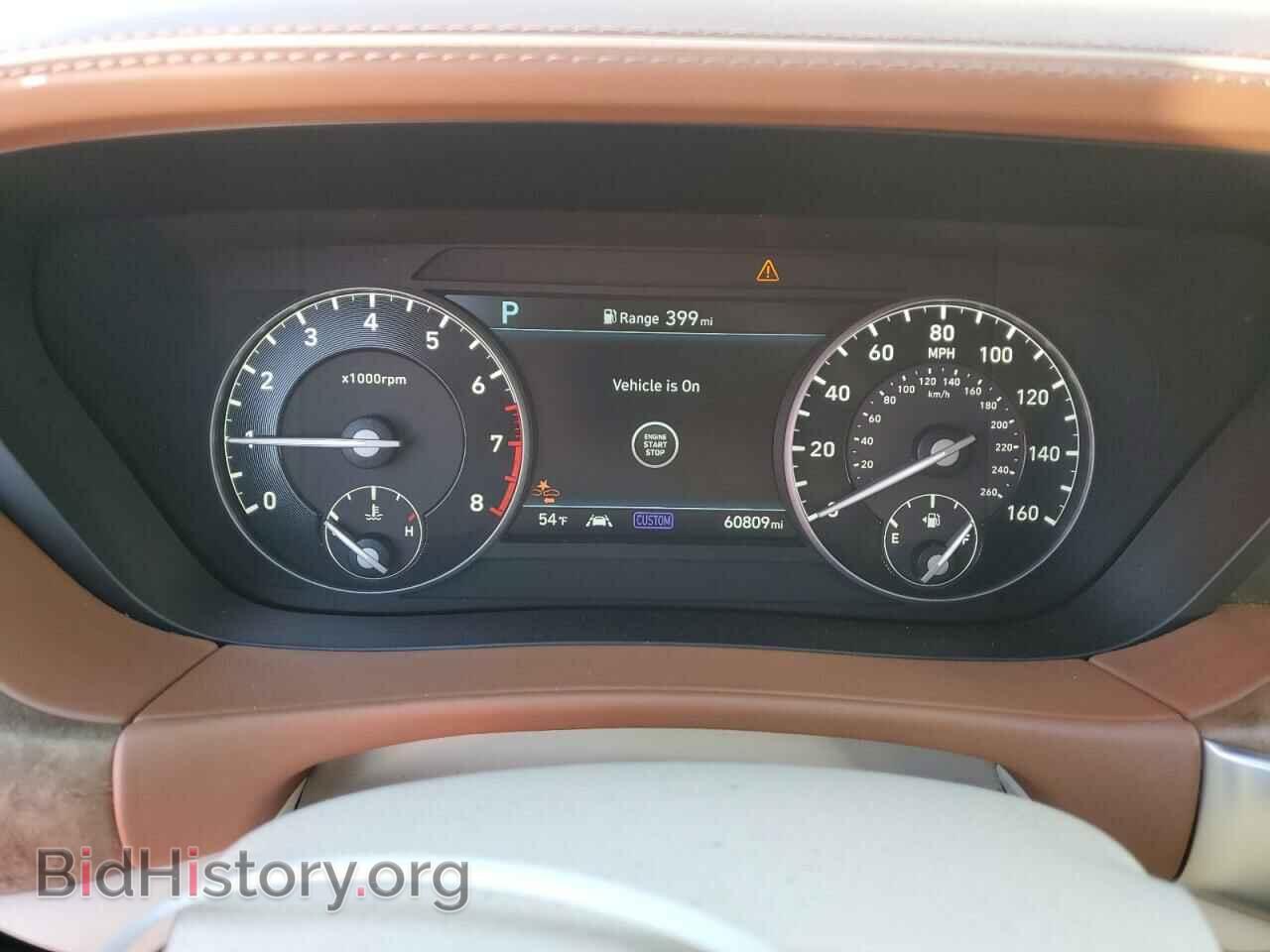 2020 GENESIS G90 - VIN: KMTF54PH4LU076334 - Фото 9