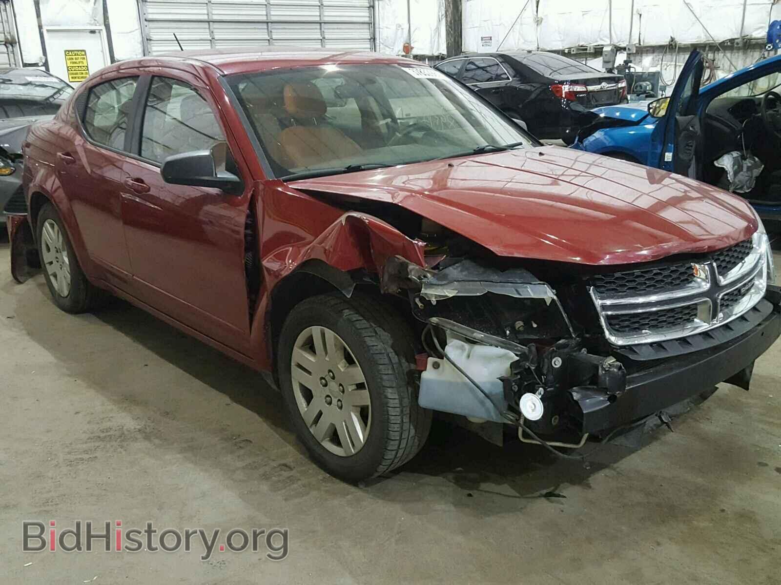 Фотография 1C3CDZAG4CN269826 - DODGE AVENGER 2012