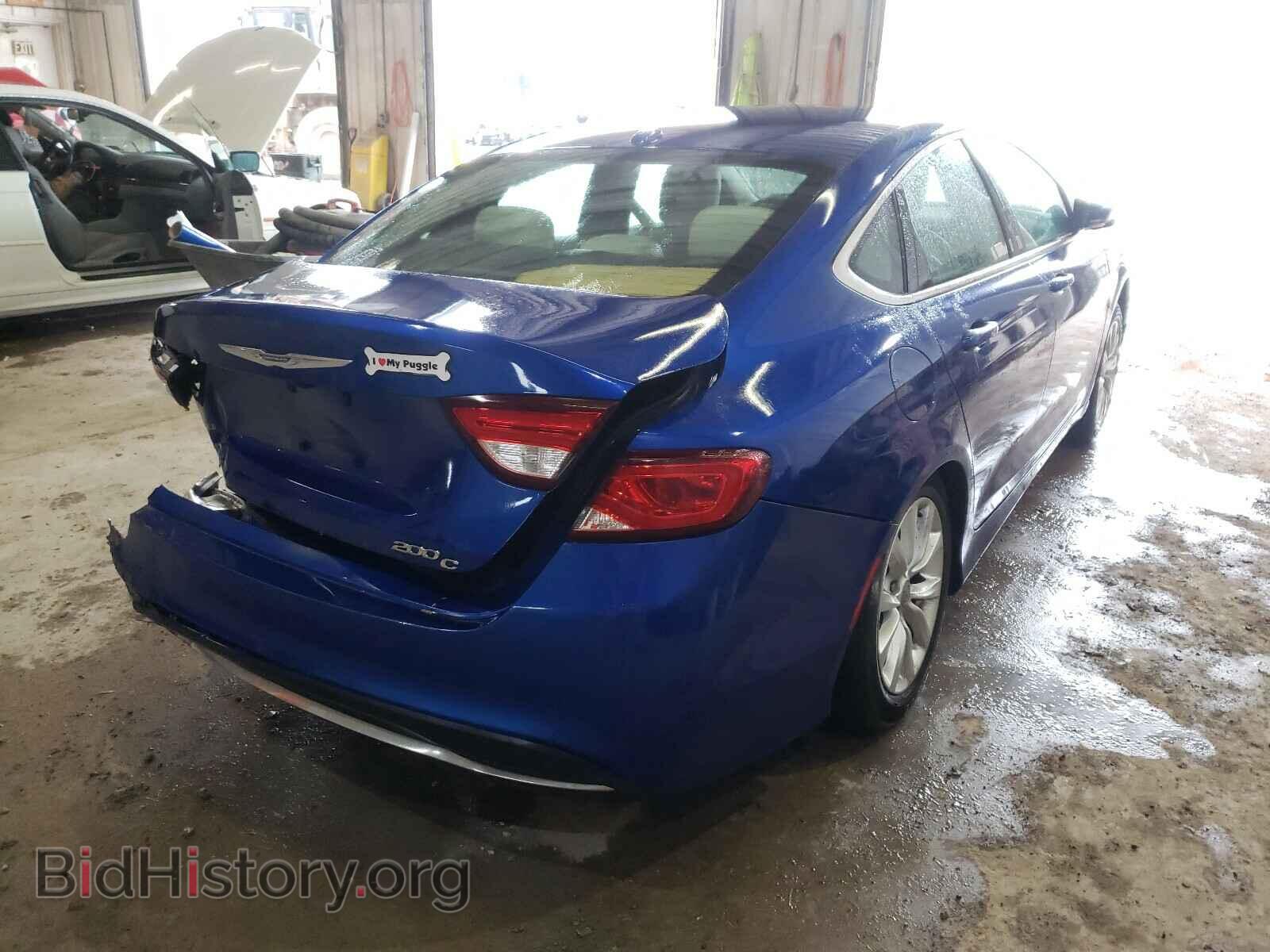 2015 CHRYSLER 200 - VIN: 1C3CCCCB3FN657698 - Фото 4