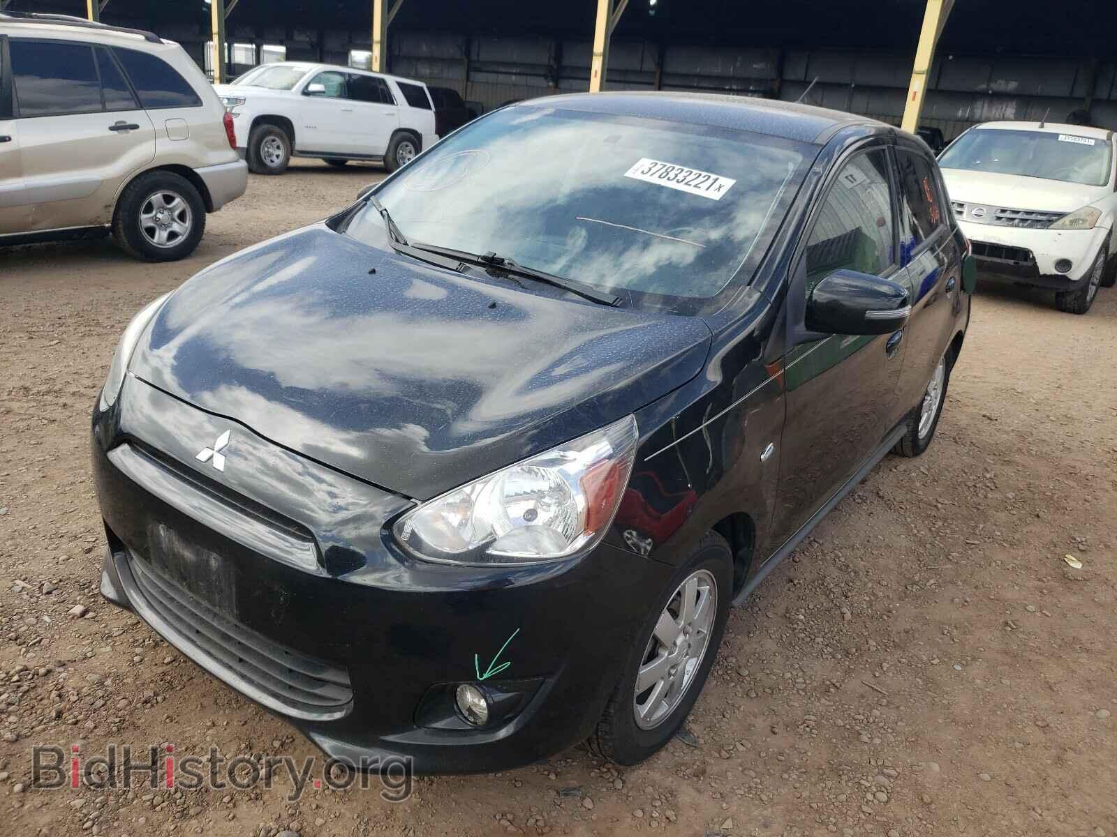 2015 MITSUBISHI MIRAGE - VIN: ML32A4HJ2FH048140 - Фото 2