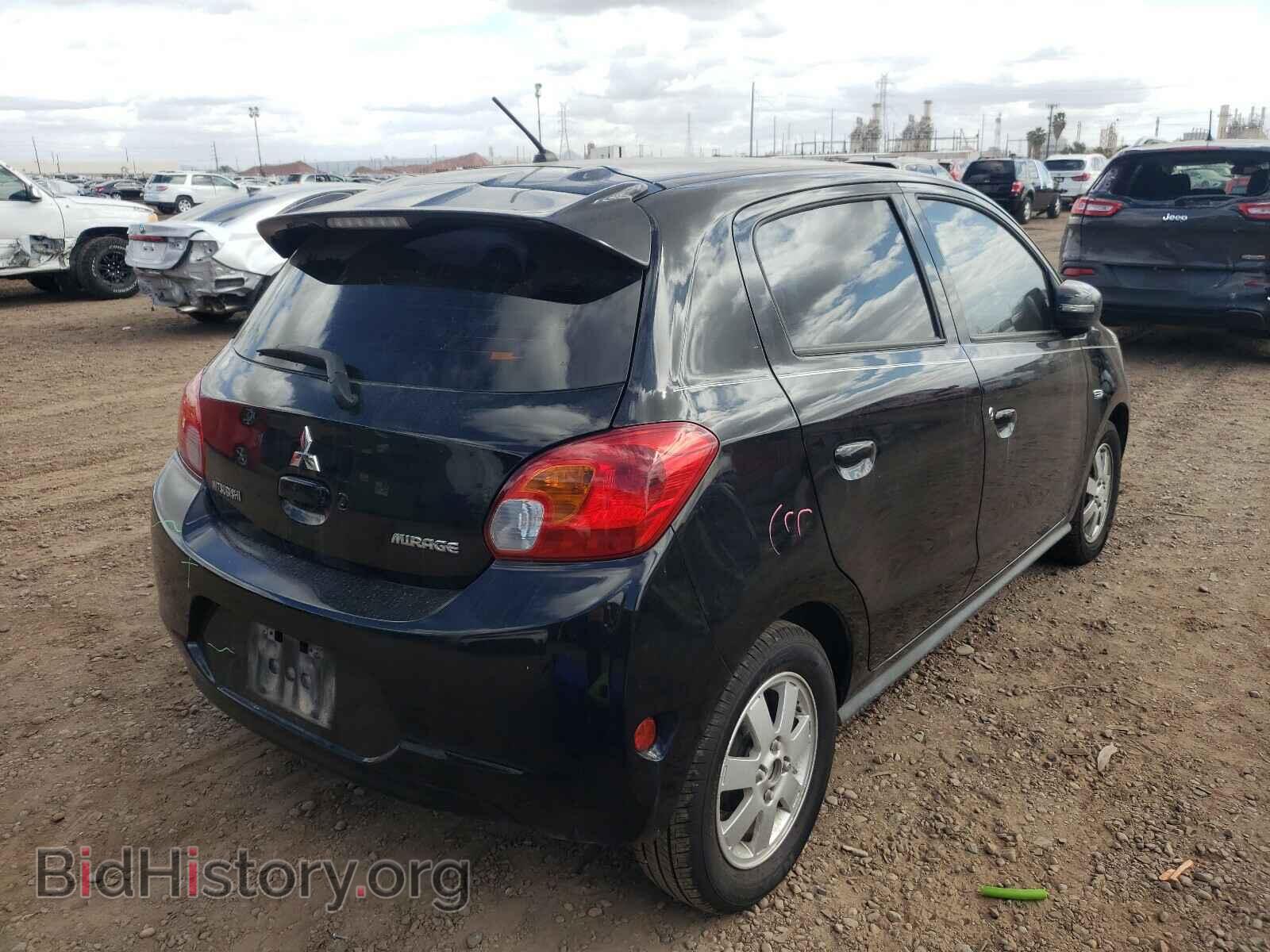 2015 MITSUBISHI MIRAGE - VIN: ML32A4HJ2FH048140 - Фото 4