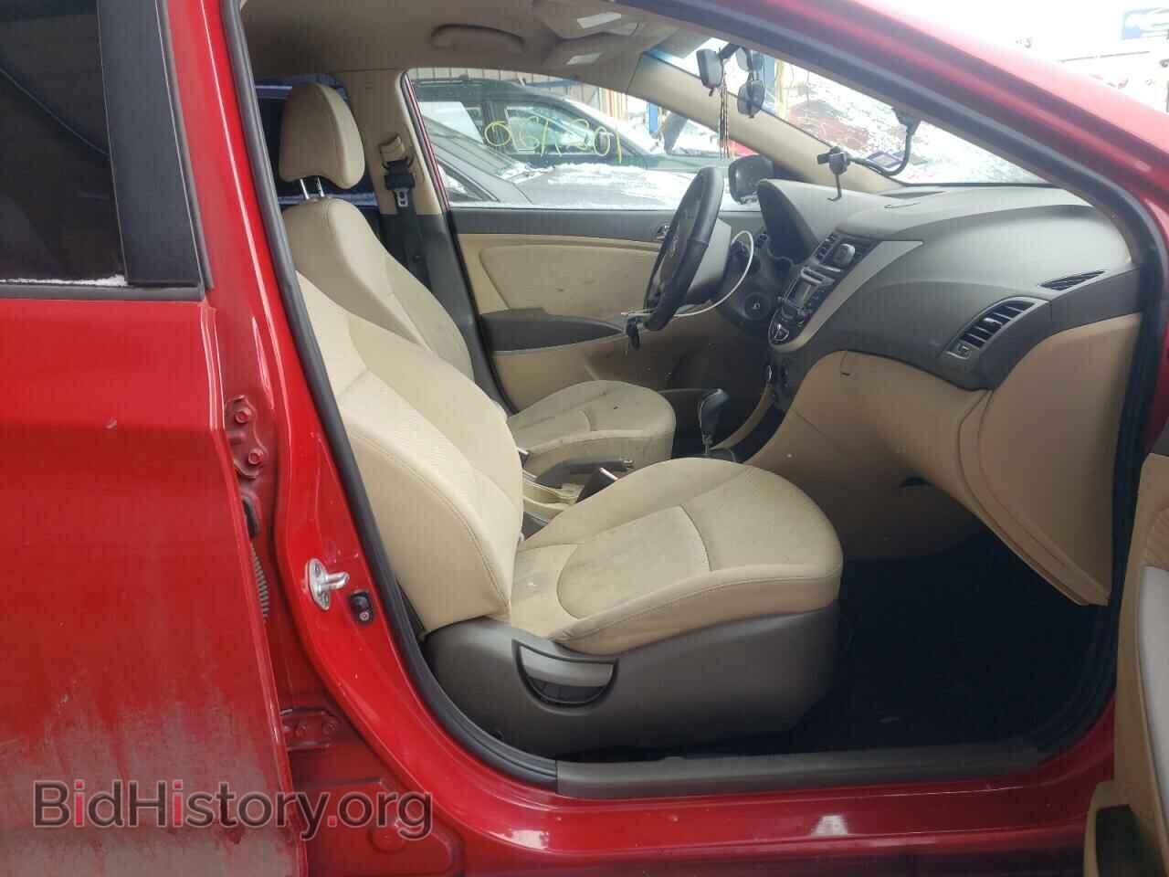2012 HYUNDAI ACCENT - VIN: KMHCU4AE9CU057857 - Фото 5