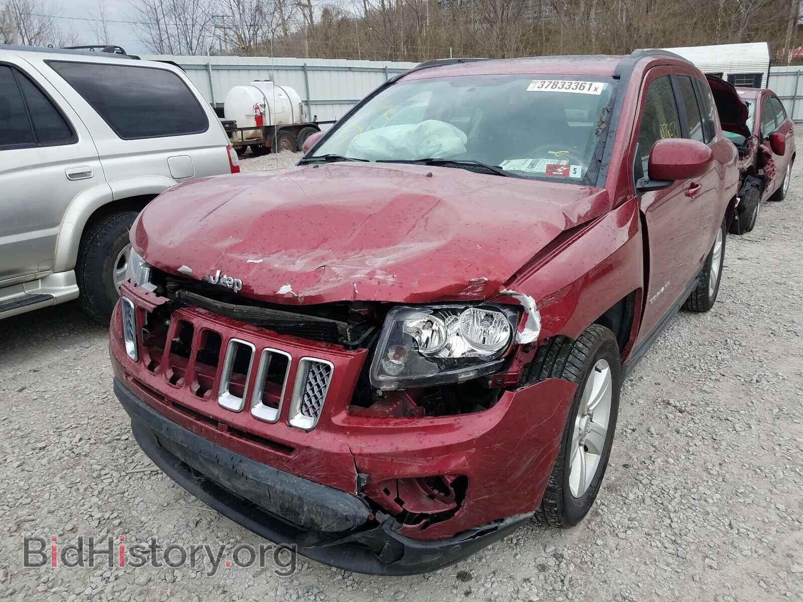 2014 JEEP COMPASS - VIN: 1C4NJDEB4ED817010 - Фото 2
