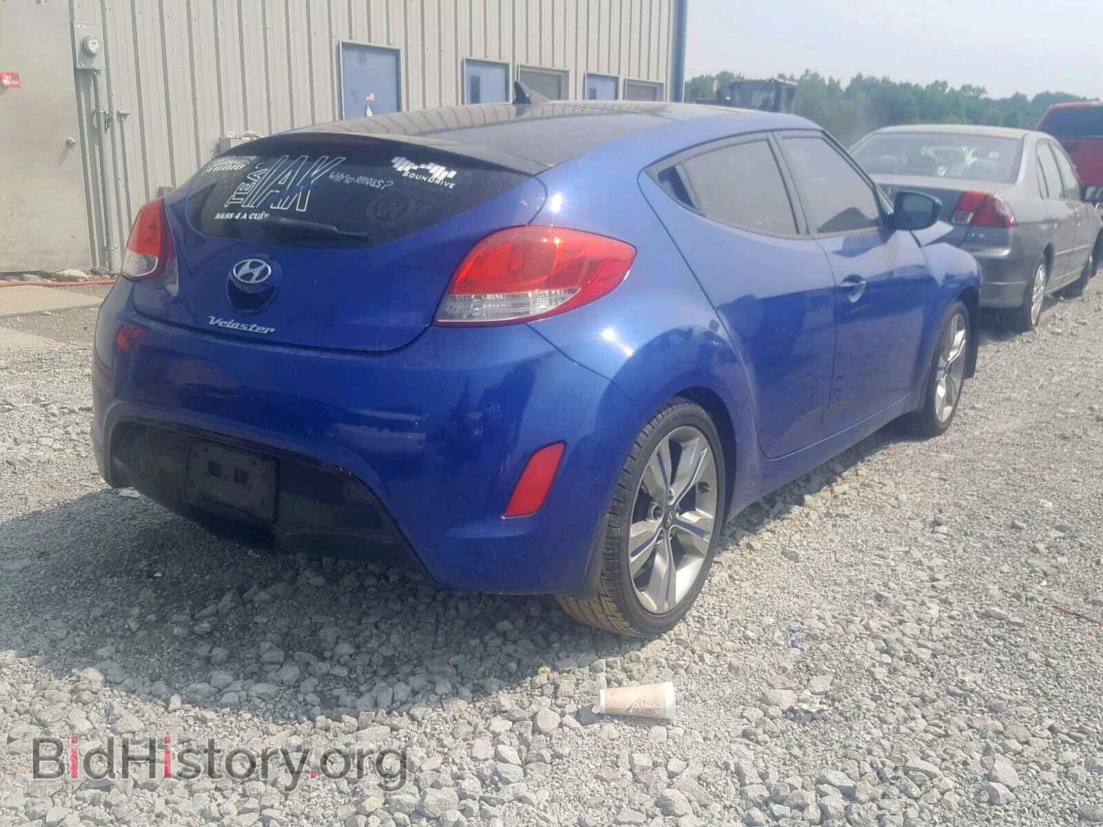 2012 HYUNDAI VELOSTER - VIN: KMHTC6AD9CU048050 - Фото 4