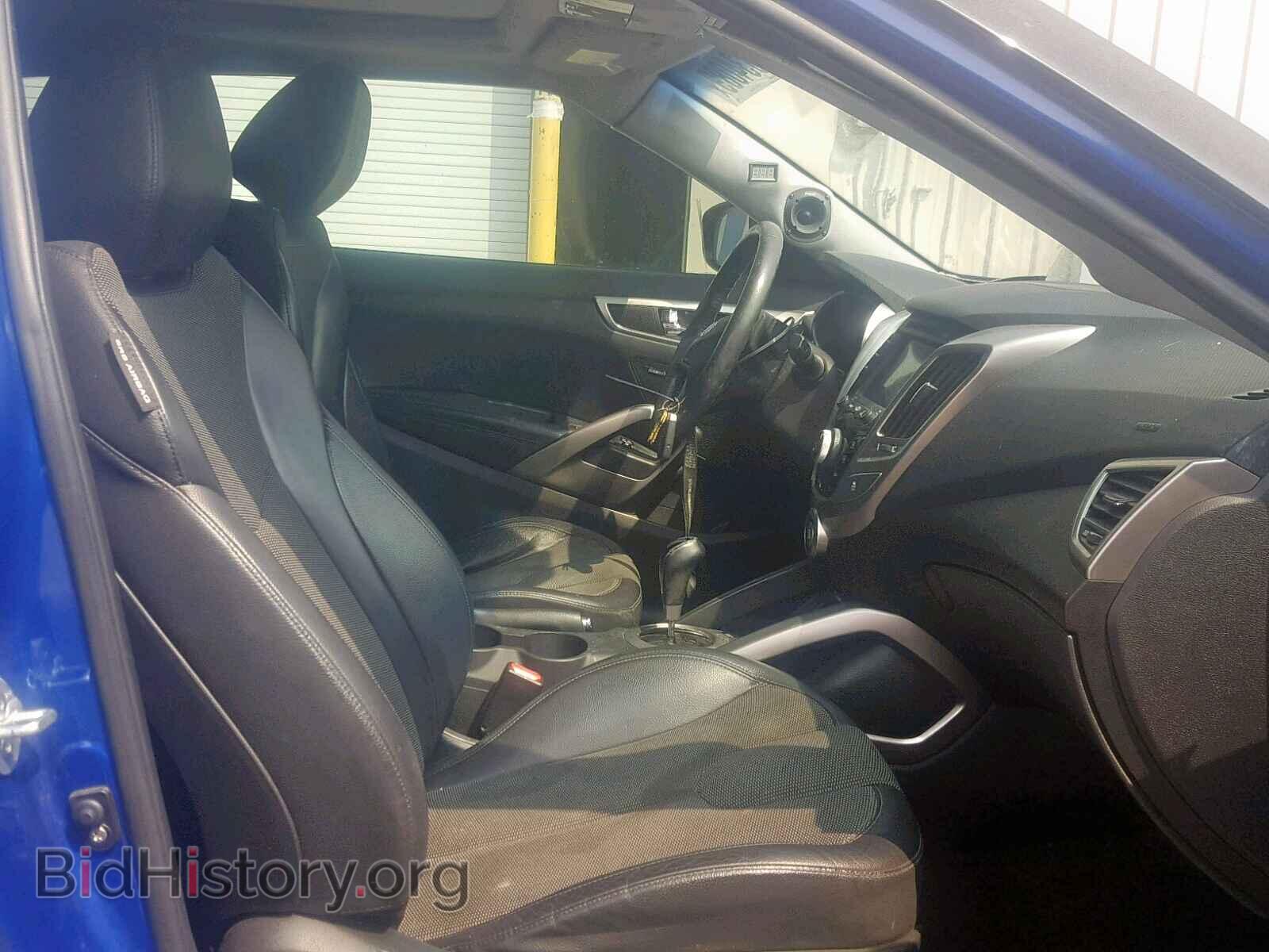 2012 HYUNDAI VELOSTER - VIN: KMHTC6AD9CU048050 - Фото 5