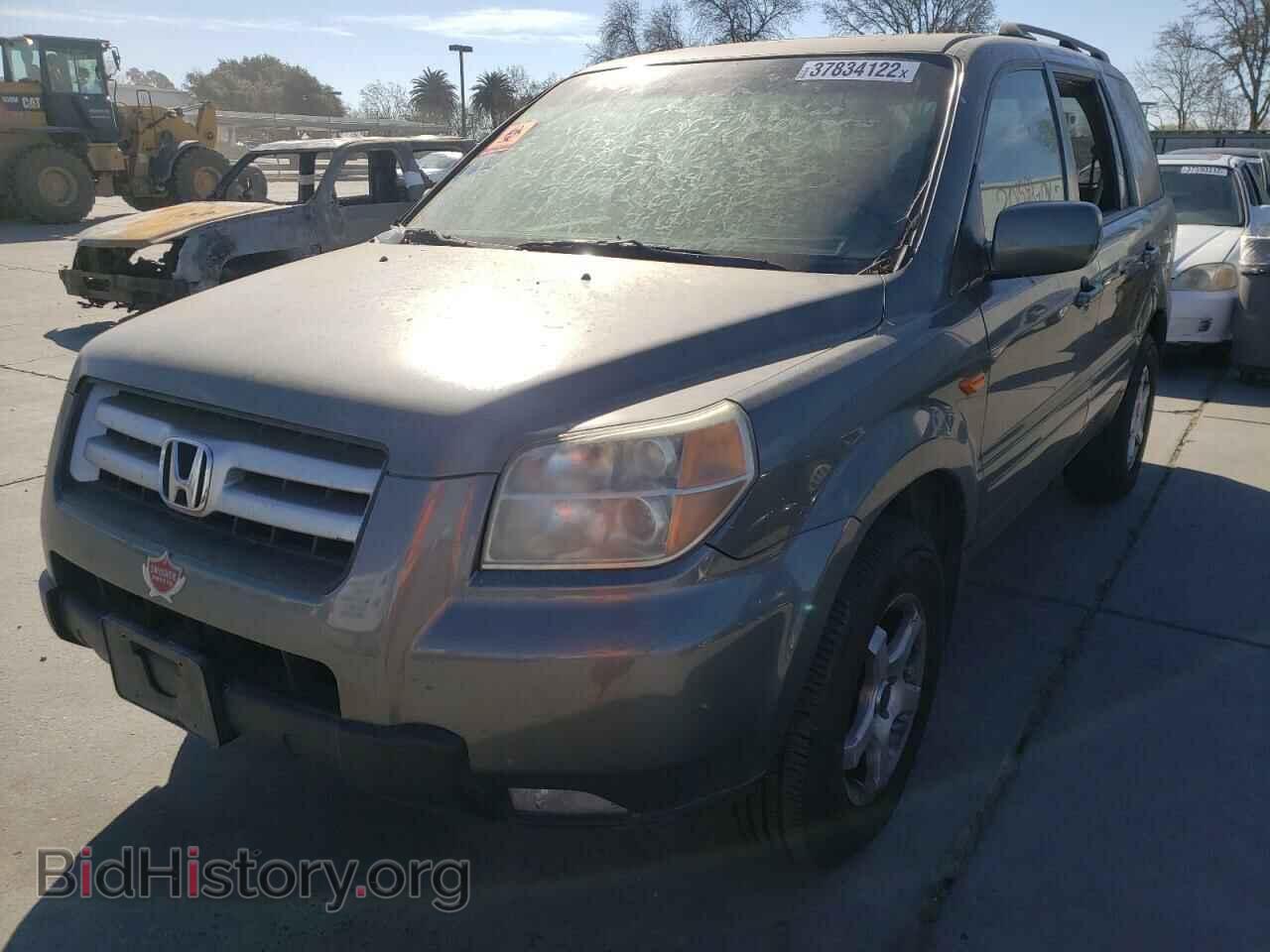 2007 HONDA PILOT - VIN: 2HKYF18597H516006 - Фото 2