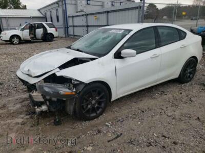 2016 Dodge DART Dart SXT S, белый — VIN 1C3CDFFA7GD823178, Copart