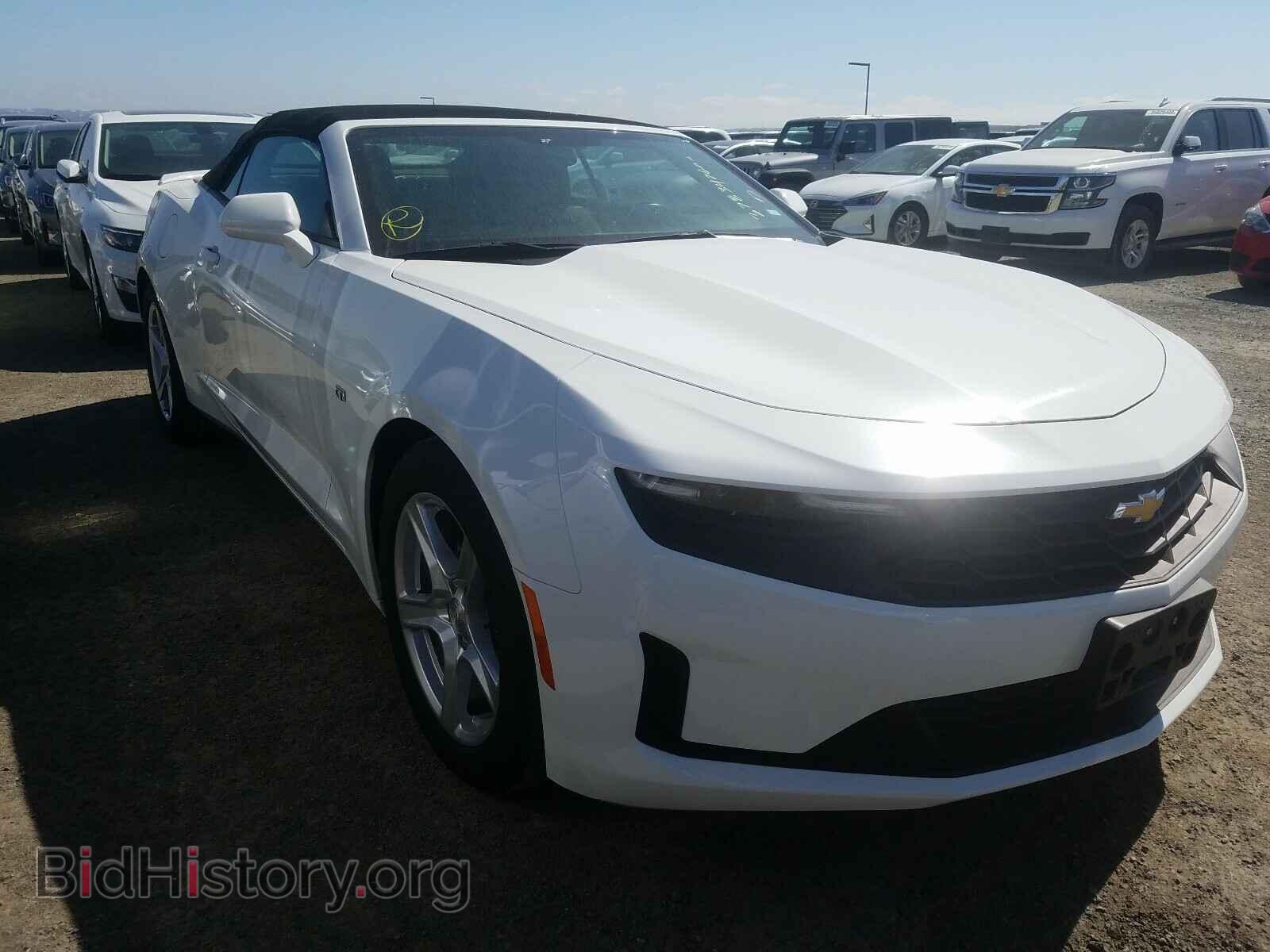Photo 1G1FB3DS6K0126912 - CHEVROLET CAMARO 2019