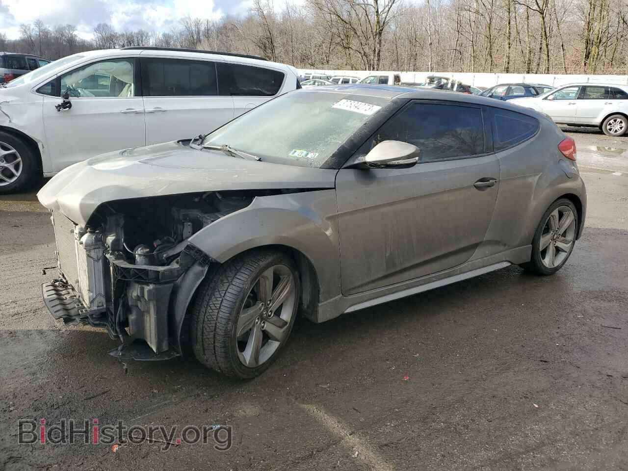 Photo KMHTC6AEXDU124837 - HYUNDAI VELOSTER 2013