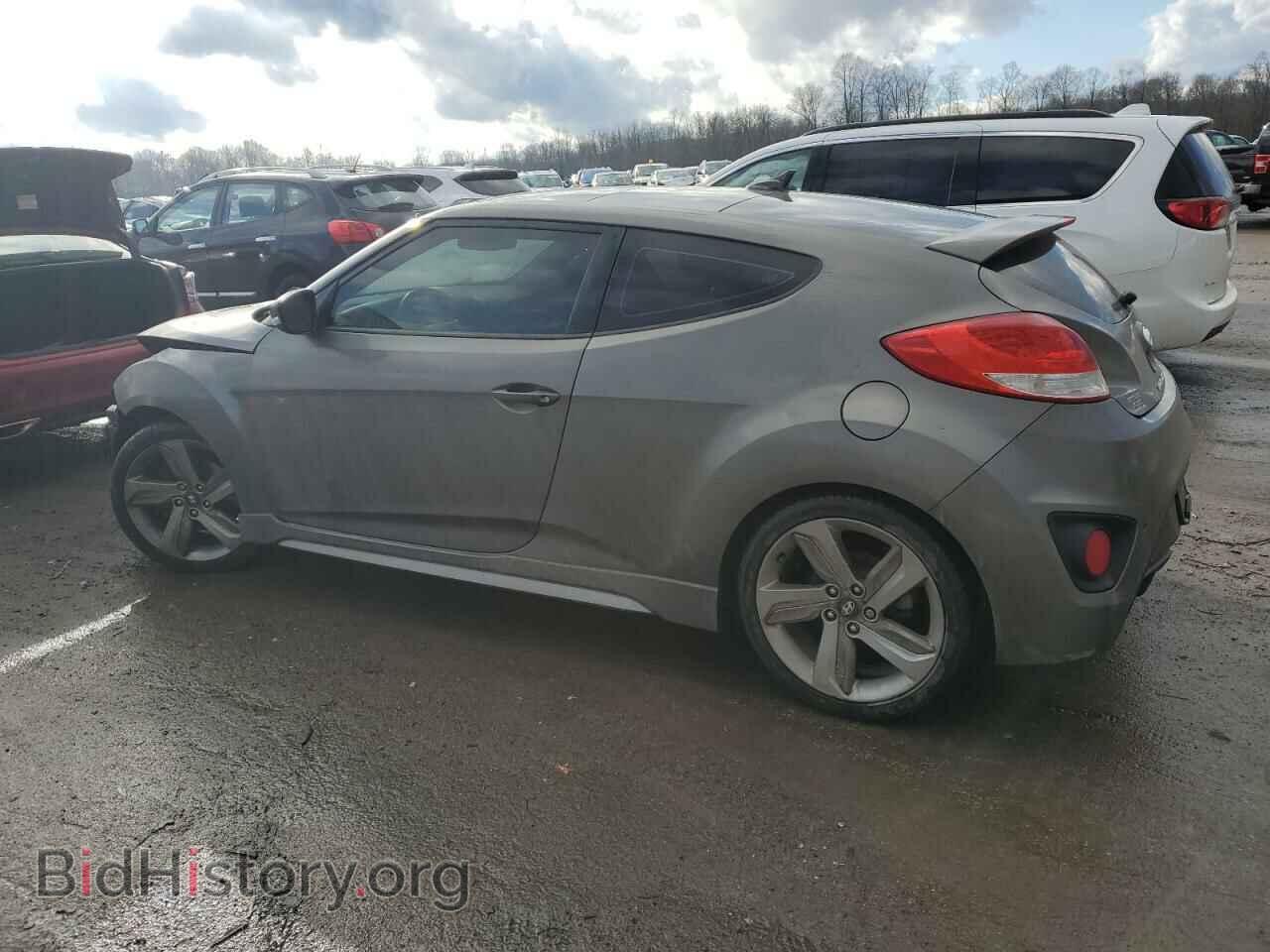 2013 HYUNDAI VELOSTER - VIN: KMHTC6AEXDU124837 - Фото 2
