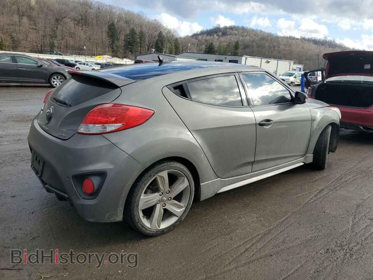 2013 HYUNDAI VELOSTER - VIN: KMHTC6AEXDU124837 - Фото 3