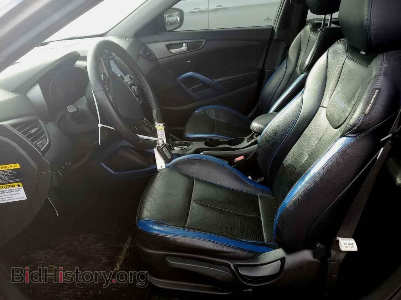 2013 HYUNDAI VELOSTER - VIN: KMHTC6AEXDU124837 - Фото 7