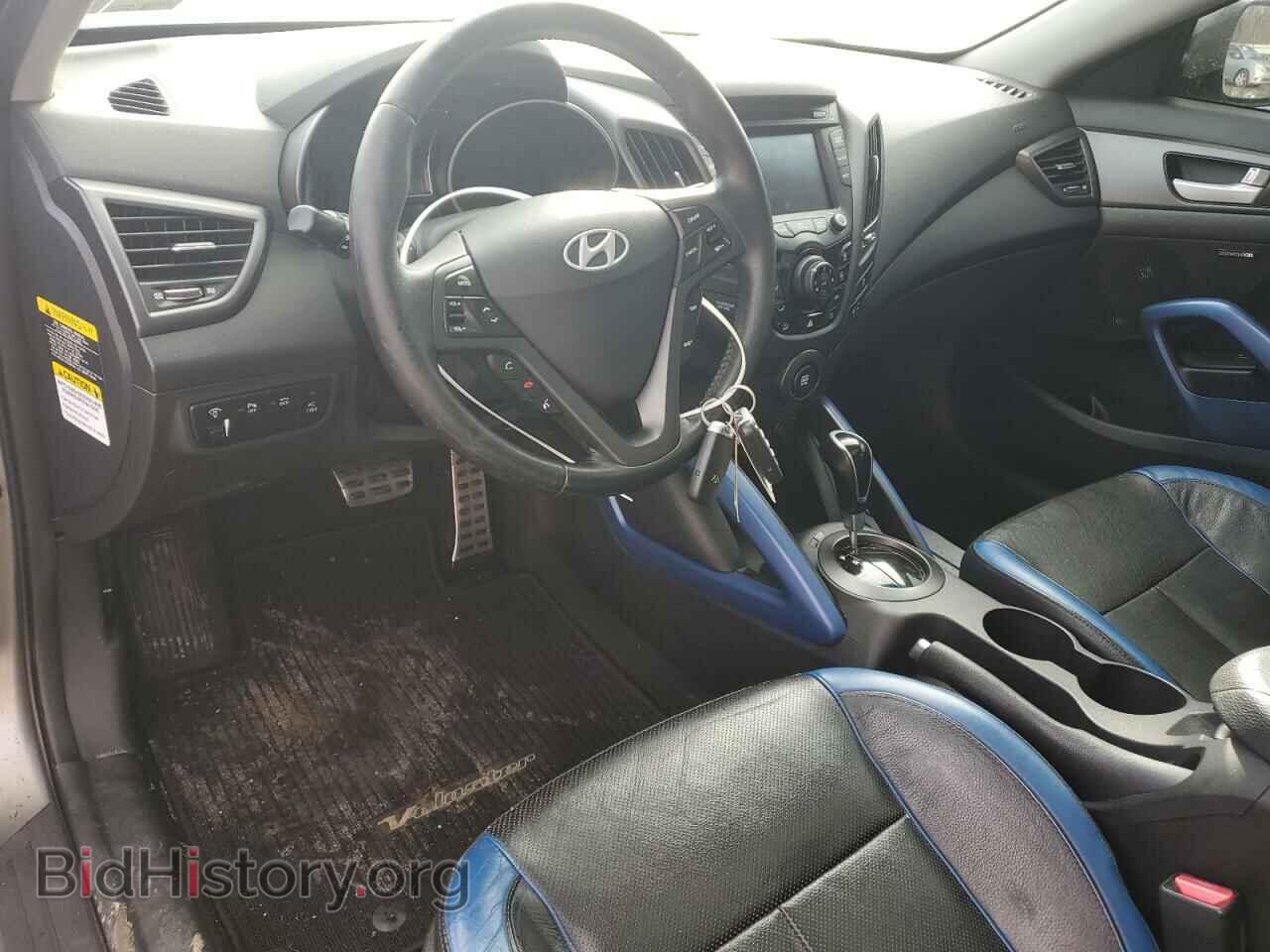 2013 HYUNDAI VELOSTER - VIN: KMHTC6AEXDU124837 - Фото 8
