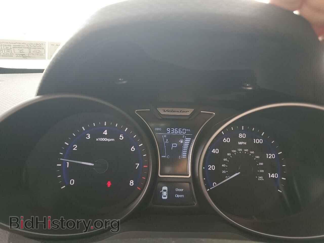 2013 HYUNDAI VELOSTER - VIN: KMHTC6AEXDU124837 - Фото 9