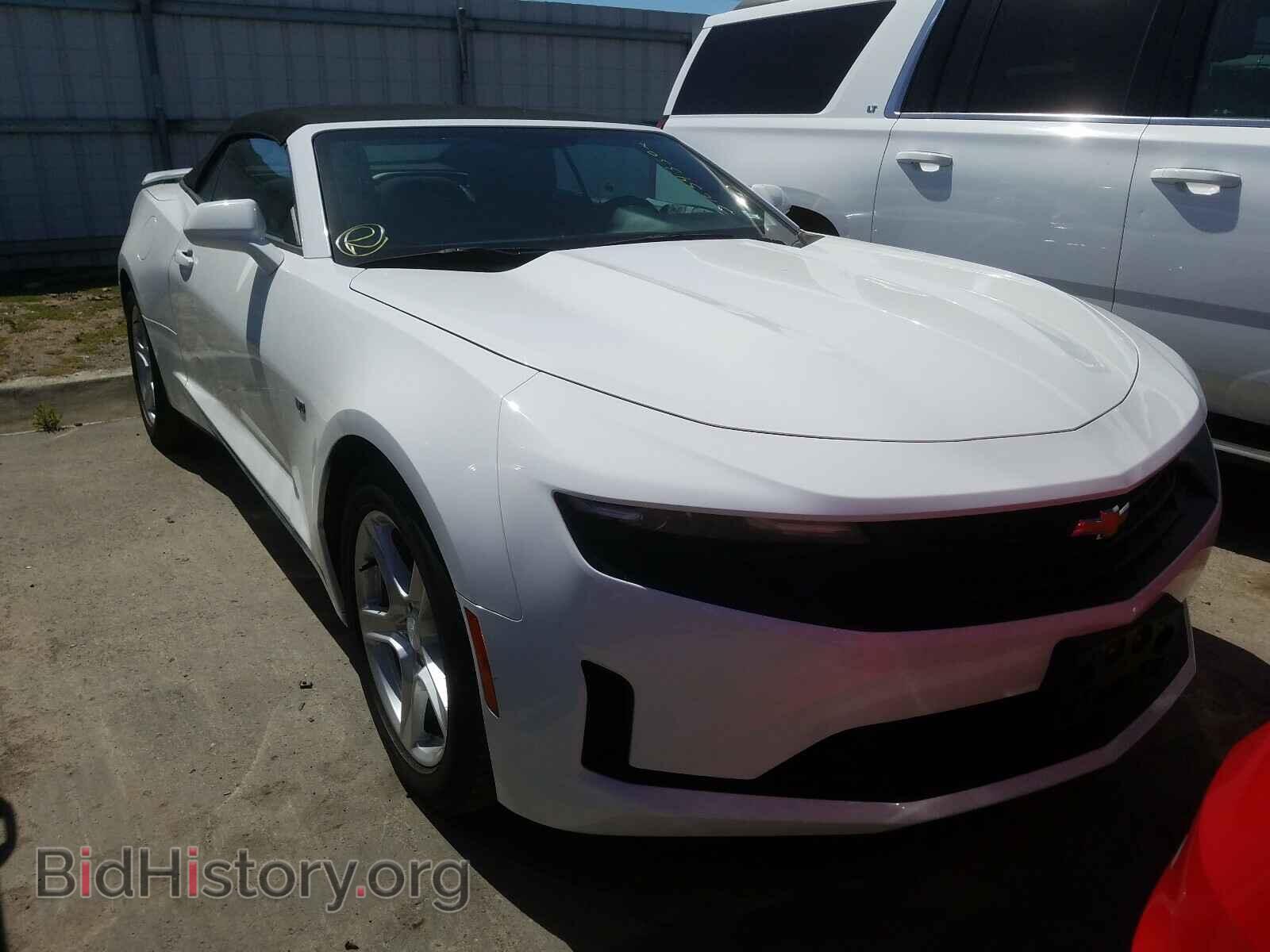 Photo 1G1FB3DS7K0117751 - CHEVROLET CAMARO 2019