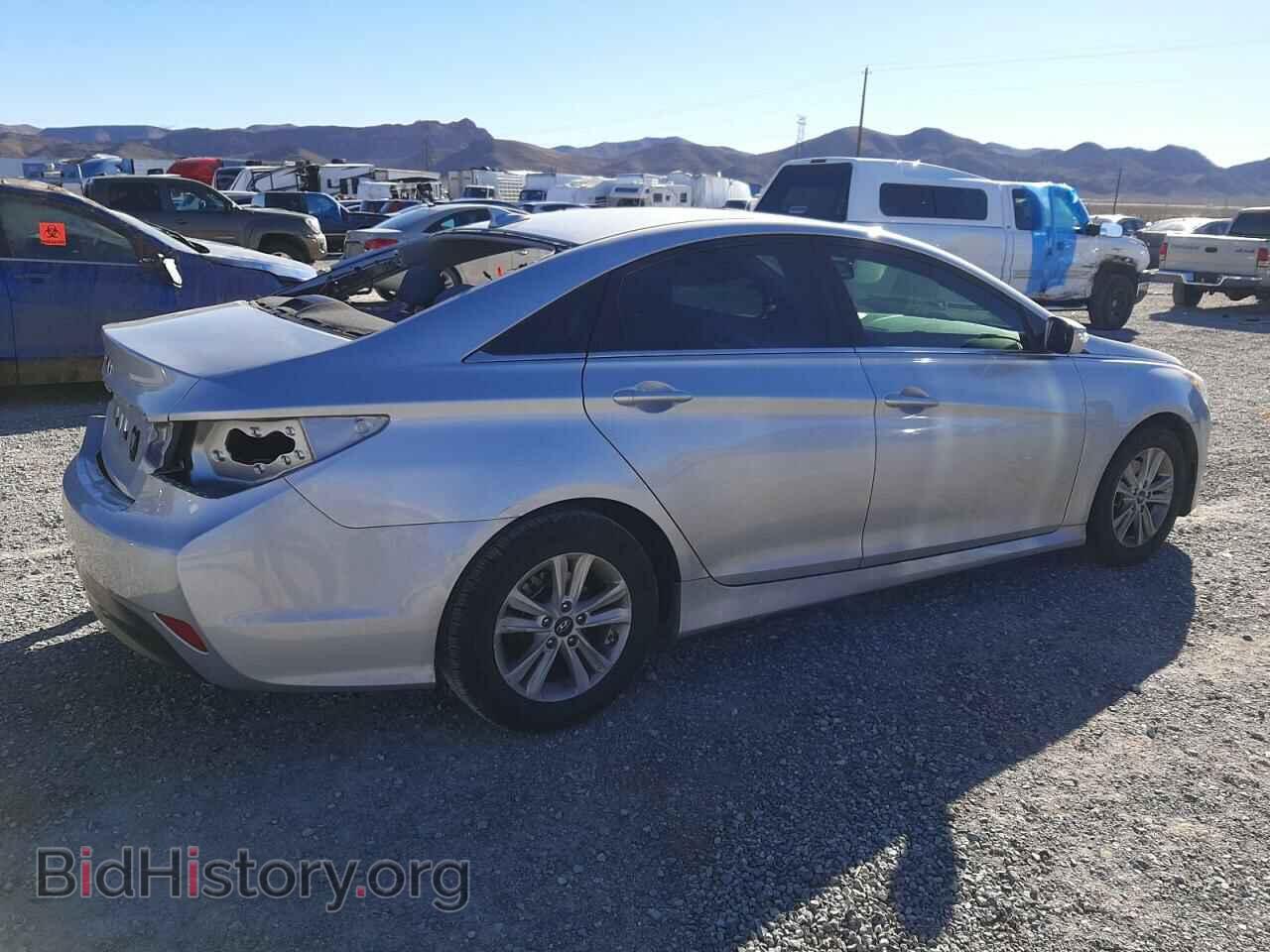 2014 HYUNDAI SONATA - VIN: 5NPEB4AC4EH915024 - Фото 3