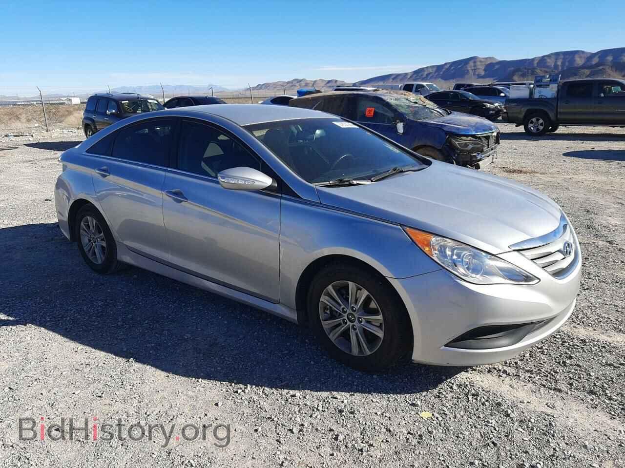 2014 HYUNDAI SONATA - VIN: 5NPEB4AC4EH915024 - Фото 4