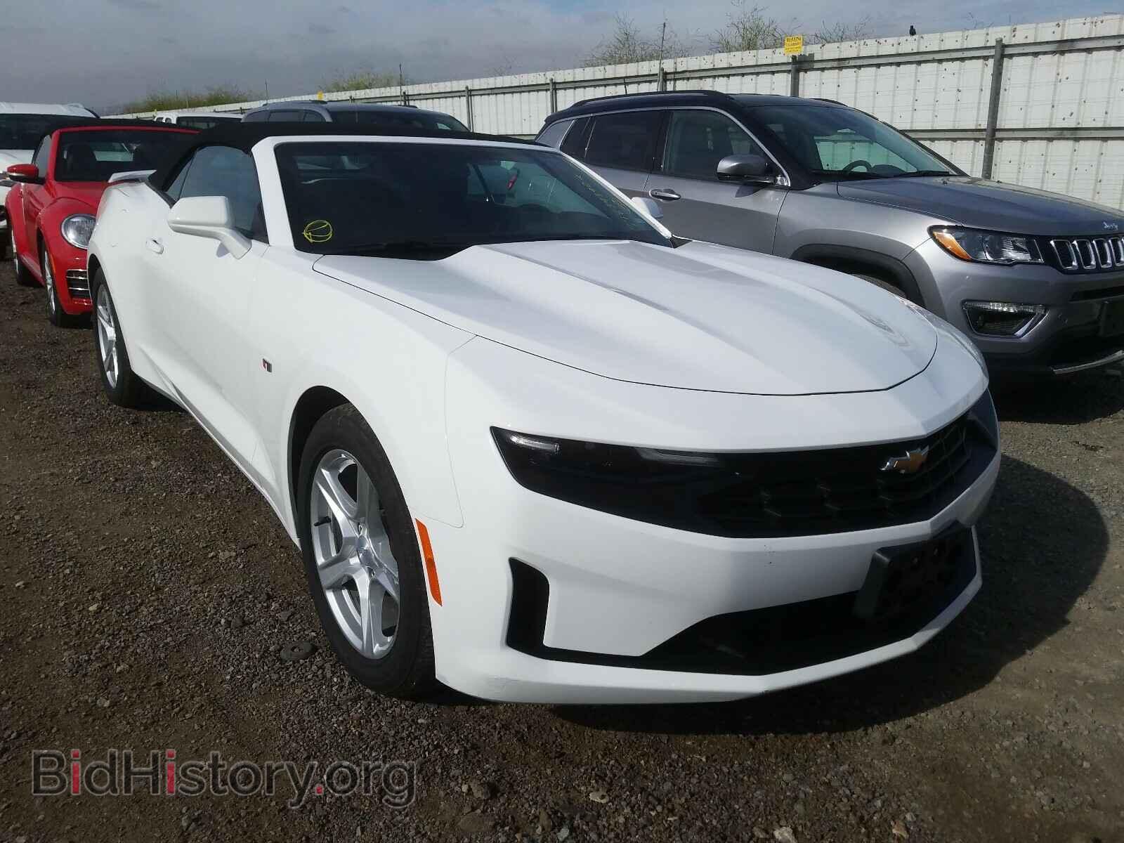 Photo 1G1FB3DS8K0117841 - CHEVROLET CAMARO 2019