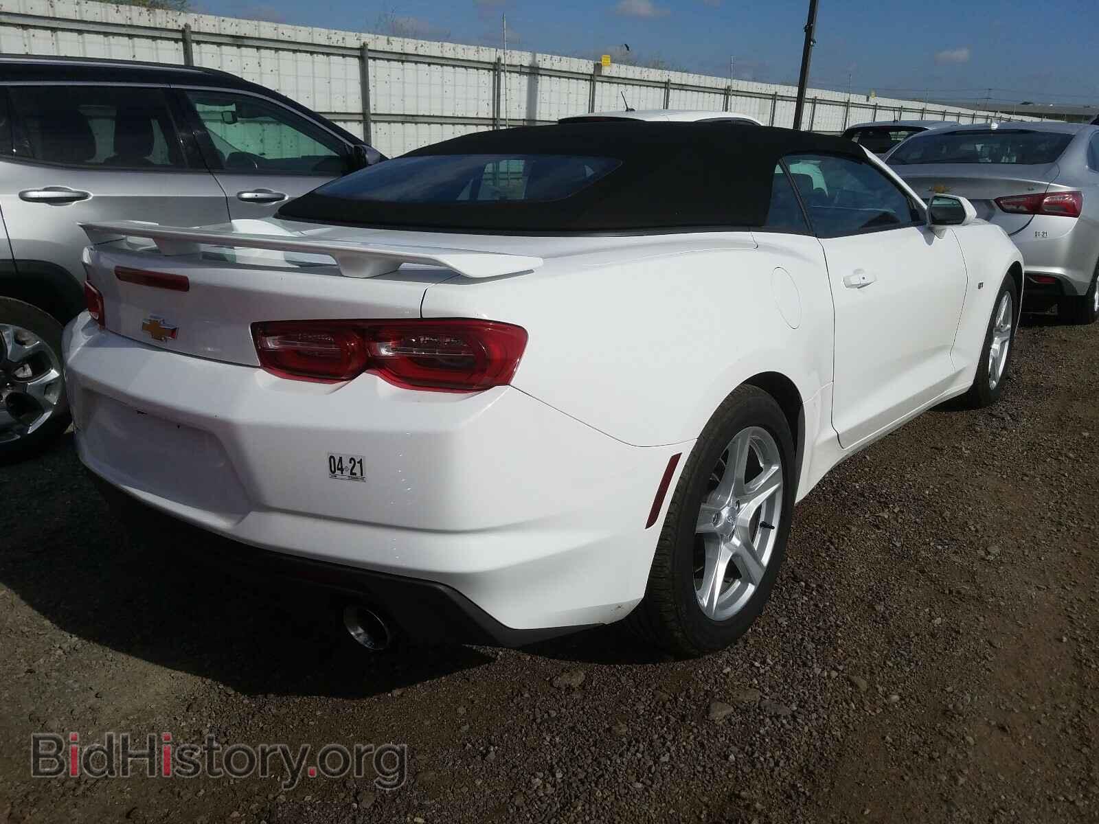 2019 CHEVROLET CAMARO - VIN: 1G1FB3DS8K0117841 - Фото 4