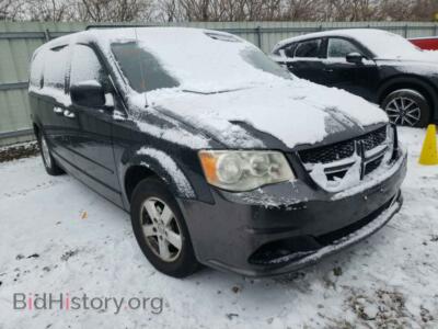 2011 Dodge CARAVAN Grand Cara, charcoal — VIN 2D4RN3DG9BR764877, Copart