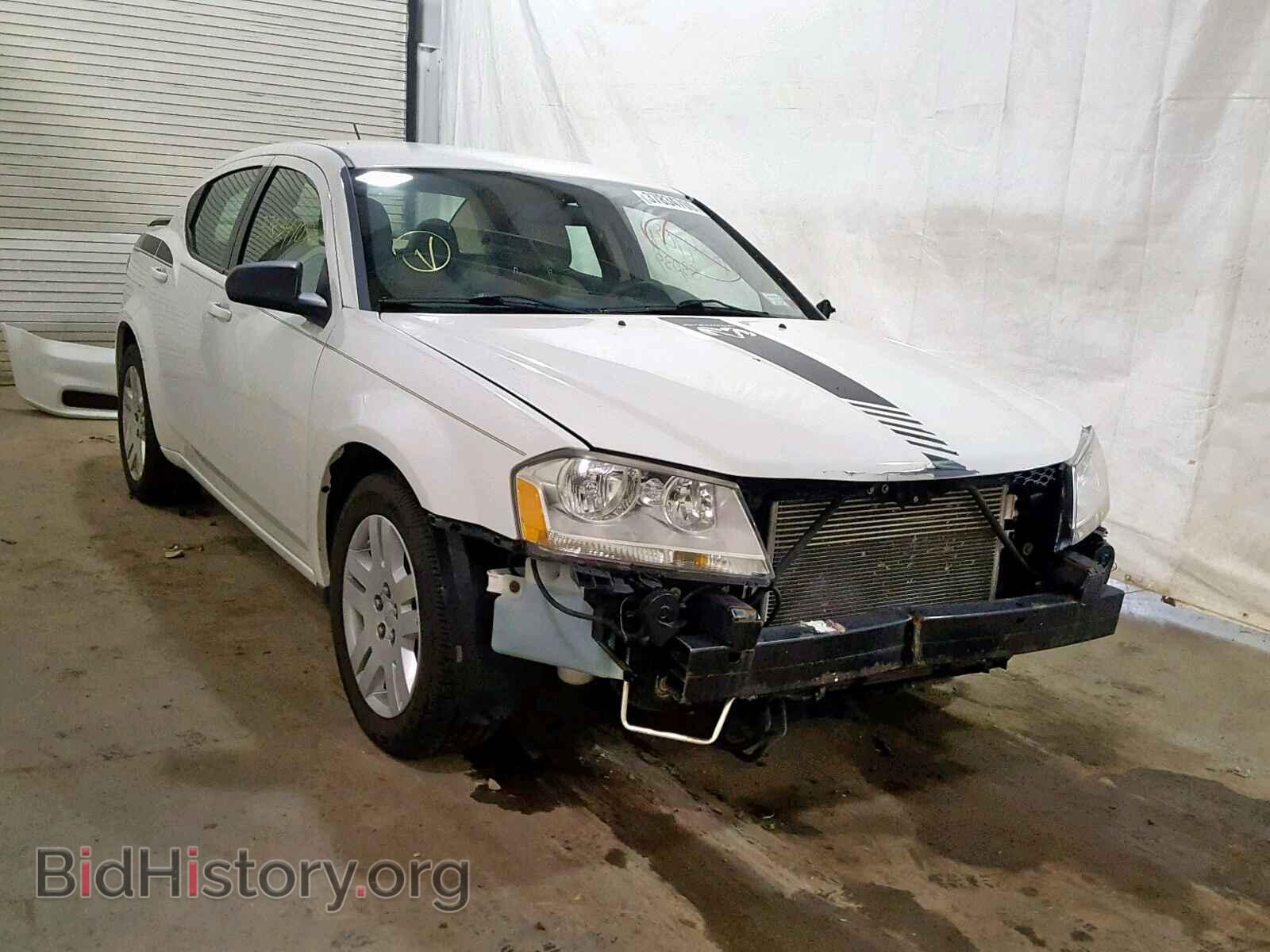 Photo 1C3CDZAB4CN214992 - DODGE AVENGER 2012